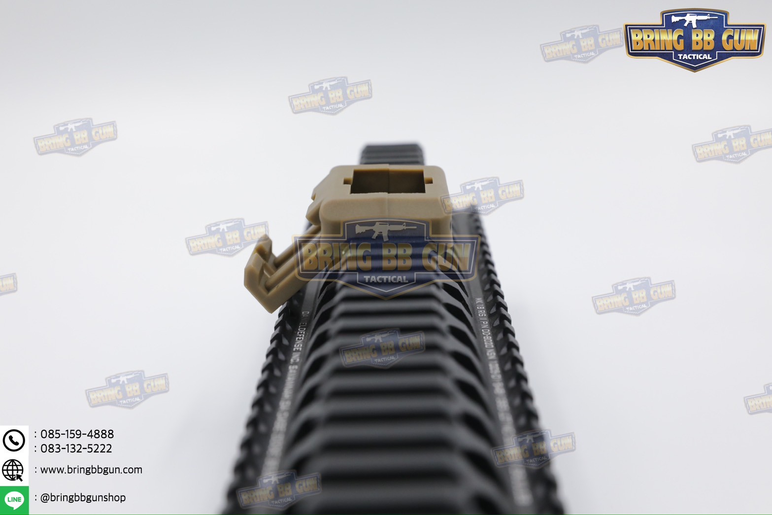 เคสสวิตซ์หางหนูแบบคู่ จับราง Picatinny (เอียง45องศา) (เคสสวิตซ์หางหนู2ทาง) (Dual Picatinny Offset for Modbutton Lite)