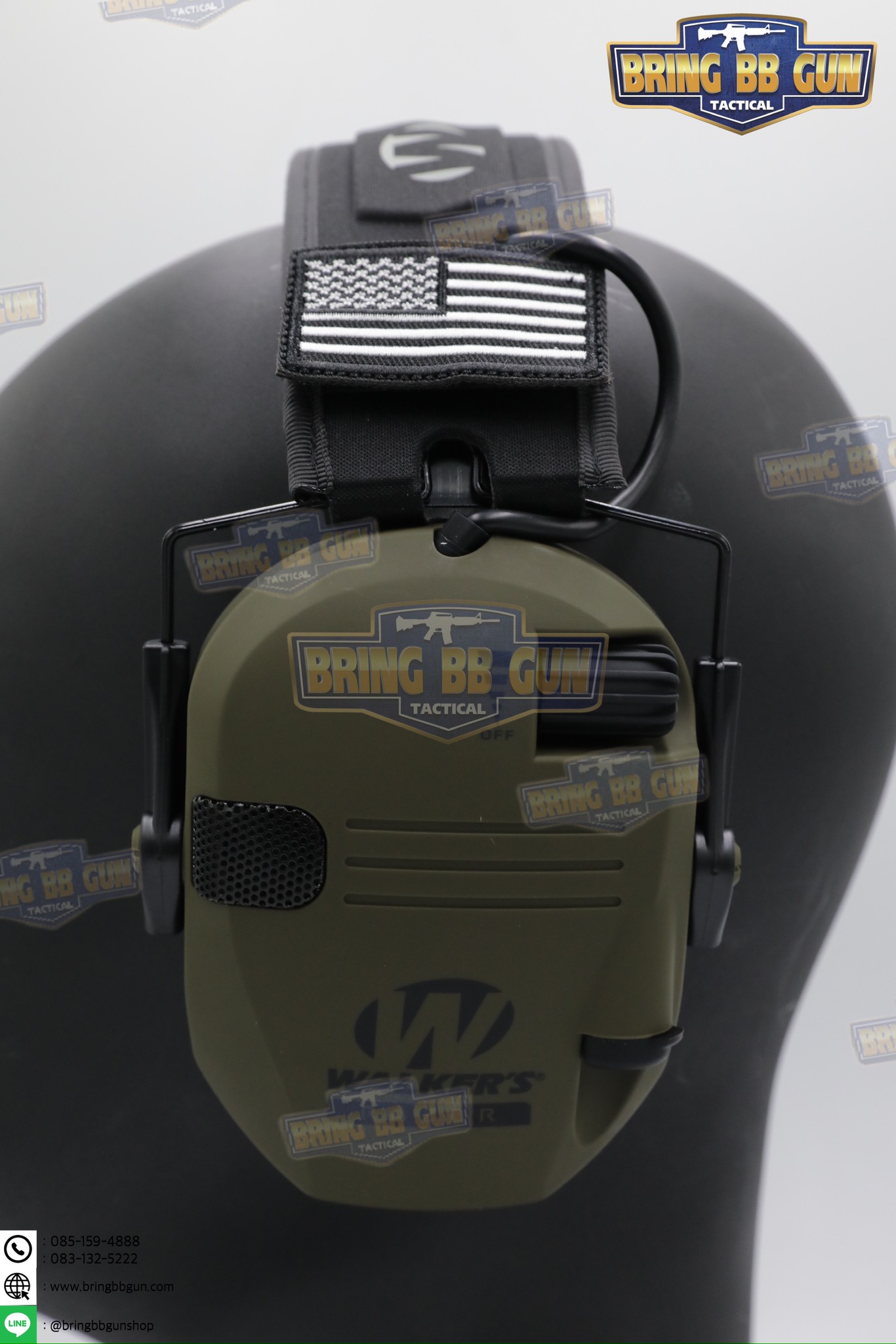 หูฟังตัดเสียง ทรง W1 Razor