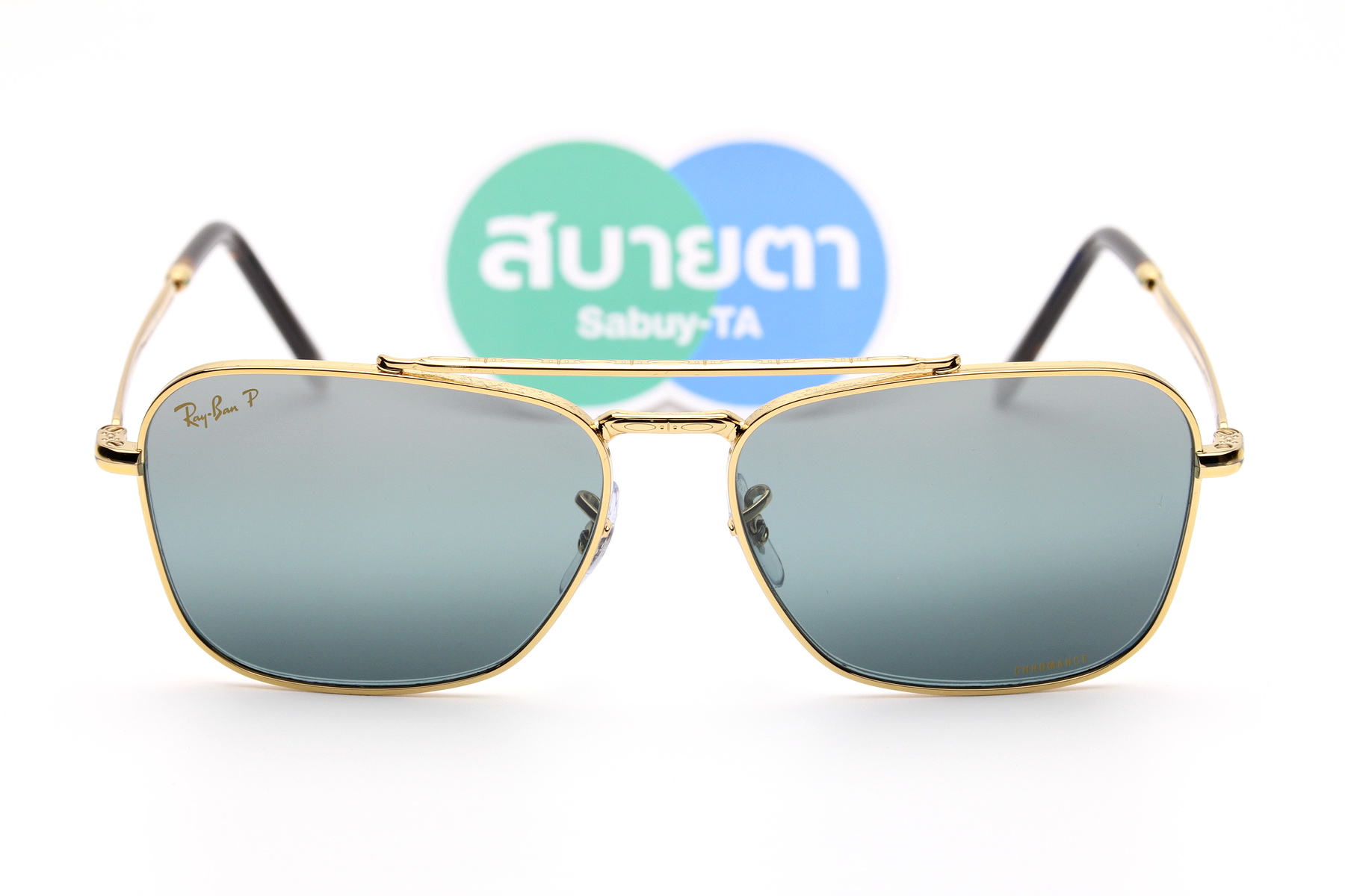 RayBan New Caravan RB3636 9196G6 Chromance Polarized Lens