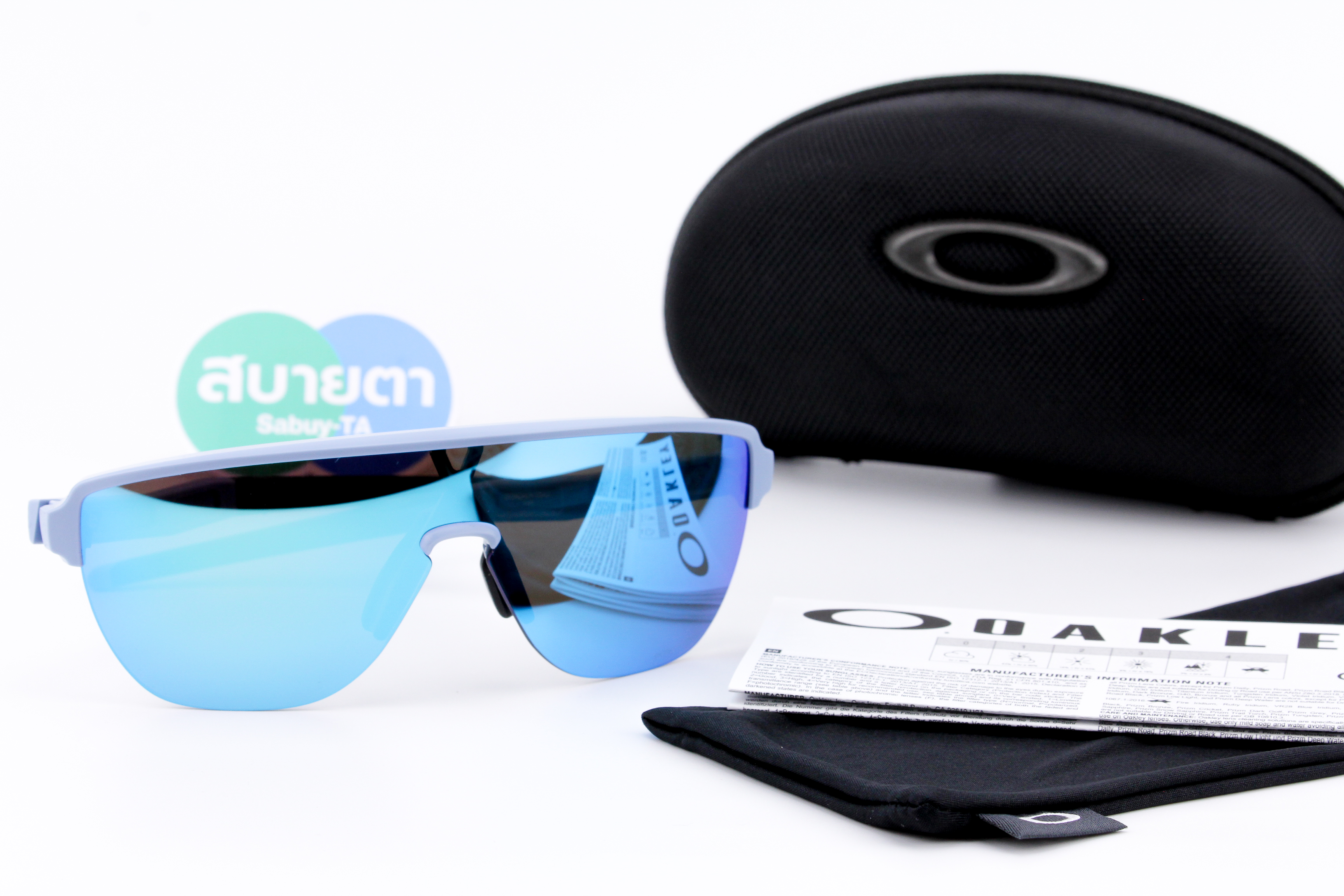 Oakley Corridor Matte Stonewash/Prizm Sapphire SKU#OO9248A-05 (Asia Fit)