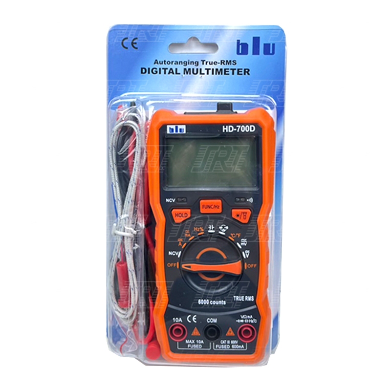 มัลติมิเตอร์ดิจิตอล HD-700D | M-HD-700D | มิเตอร์ BLU | Digital Multimeter | ของแท้100% | ส่งเร็ว