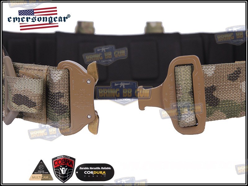 เข็มขัดยุทธวิธี รุ่น Cobra แบบมีนวม ยี่ห้อ Emerson (EmersonGear COBRA Battle Belt) (Battle Belt) (War Belt)