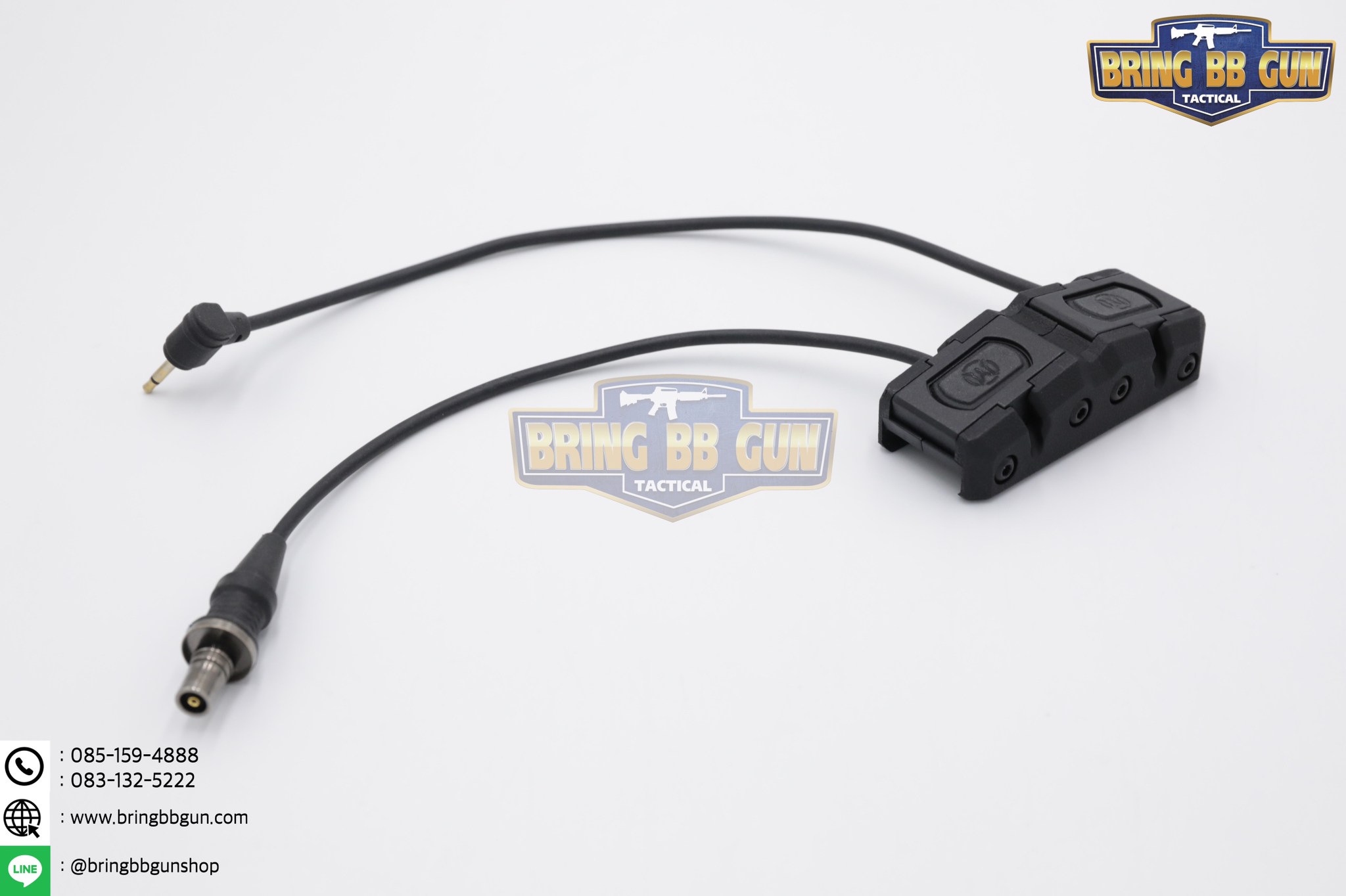 เคสสวิตซ์หางหนู2ทาง HRF รุ่น Dual RAMP (HRF Dual RAMP) (HRF Rat Tail Bracket) (Remote Angled Modbutton Platform)