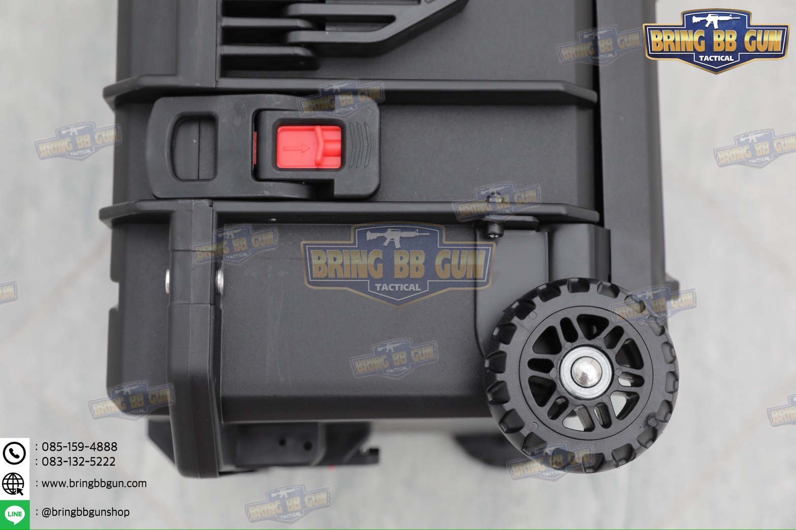 กล่องปืนสั้นแบบมีล้อลาก Plasma Case รุ่น P05 (SW1022C-R) (เคสกันกระแทรกแบบมีล้อลาก Plasma) (กล่องกันกระแทก)