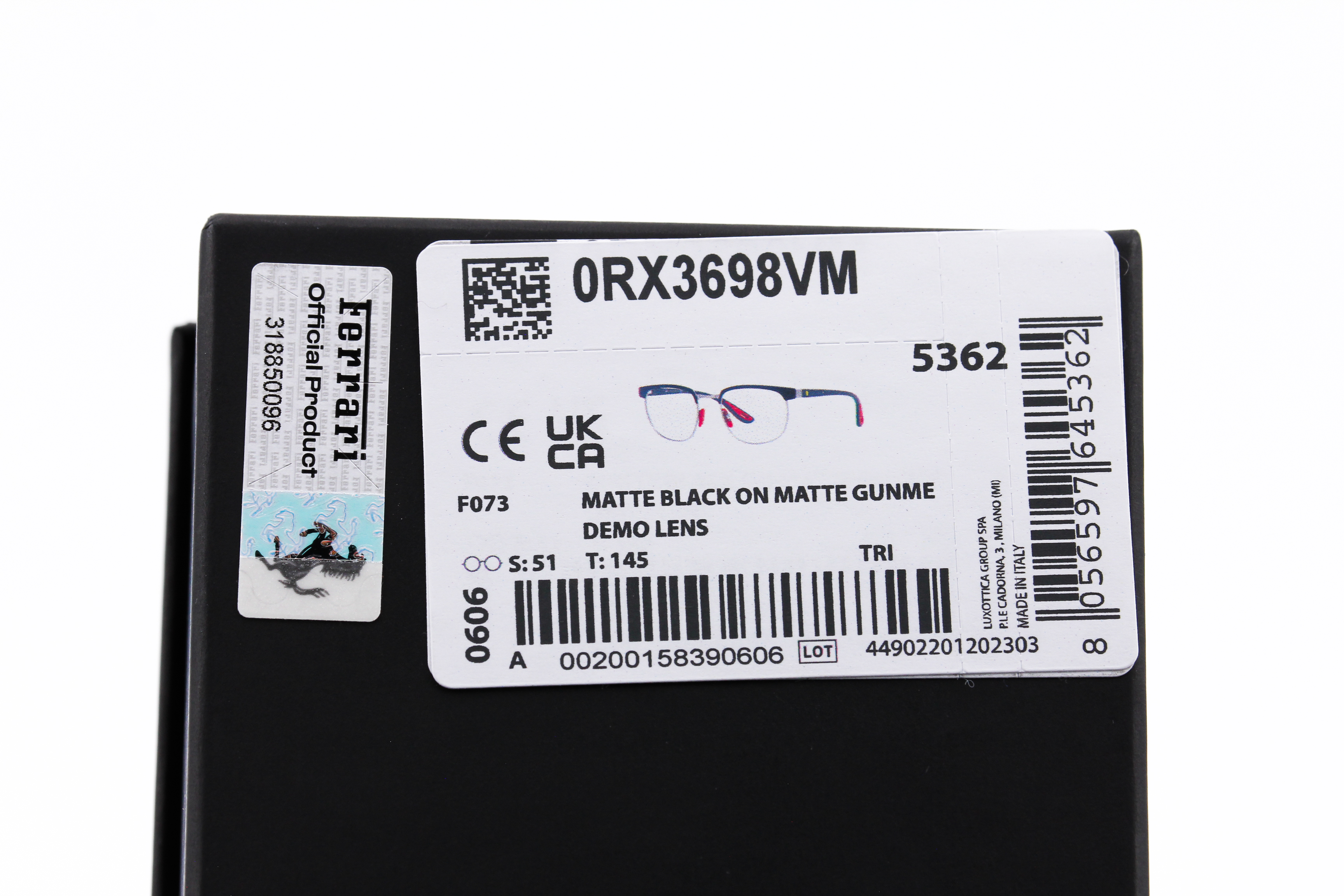 RayBan Ferrari Collection RX3698VM F073