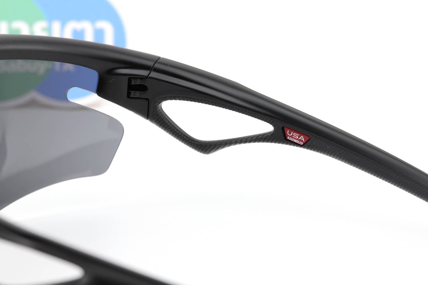 Oakley Sphaera Slash Matte Black / Prizm Black Polarized SKU#OO9499-01