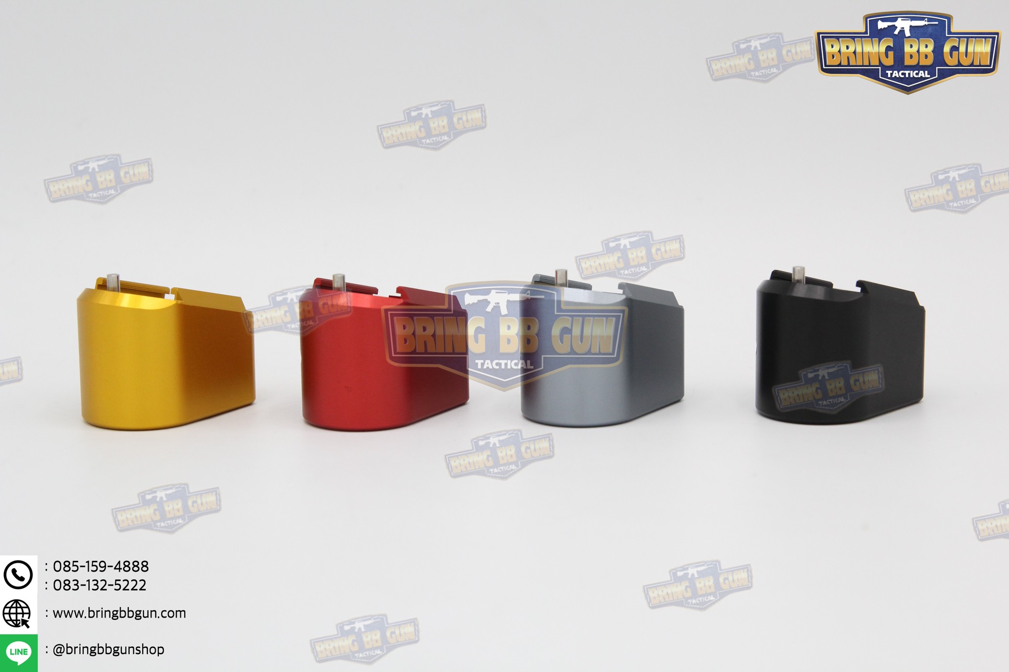 ส้นแม็คกระซีนปืน Sig Sauer P320 (+5) งานอลูมิเนียม