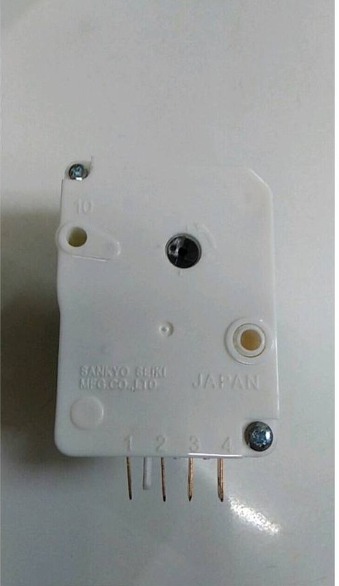 0000282 ทามเมอร์ 706 ไทม์เมอร์ตู้เย็น Defrost Timer TMDF706ZD1 ขา 1 3