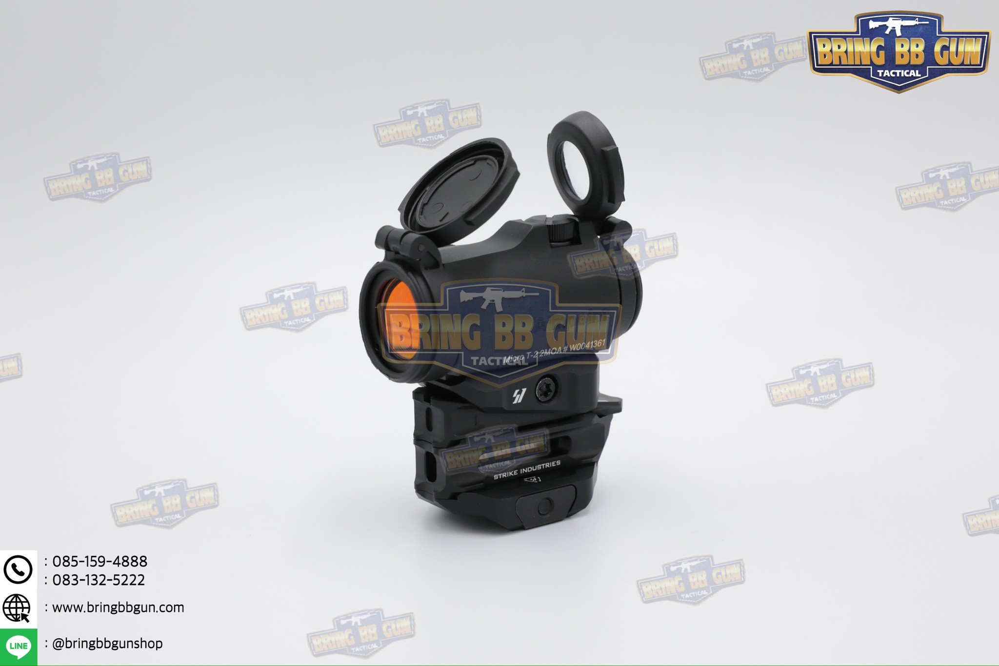 ขาจับดอท Strike Variable Optic Mount สำหรับดอท T1/T2/M5 (Strike Variable Optic Mount for Aimpoint Micro Standard) (SI VARIABLE OPTIC MOUNT) (Strike Industries) (Aimpoint T-1/T-2/H-1/H-2 or other same optic housing height red dots)