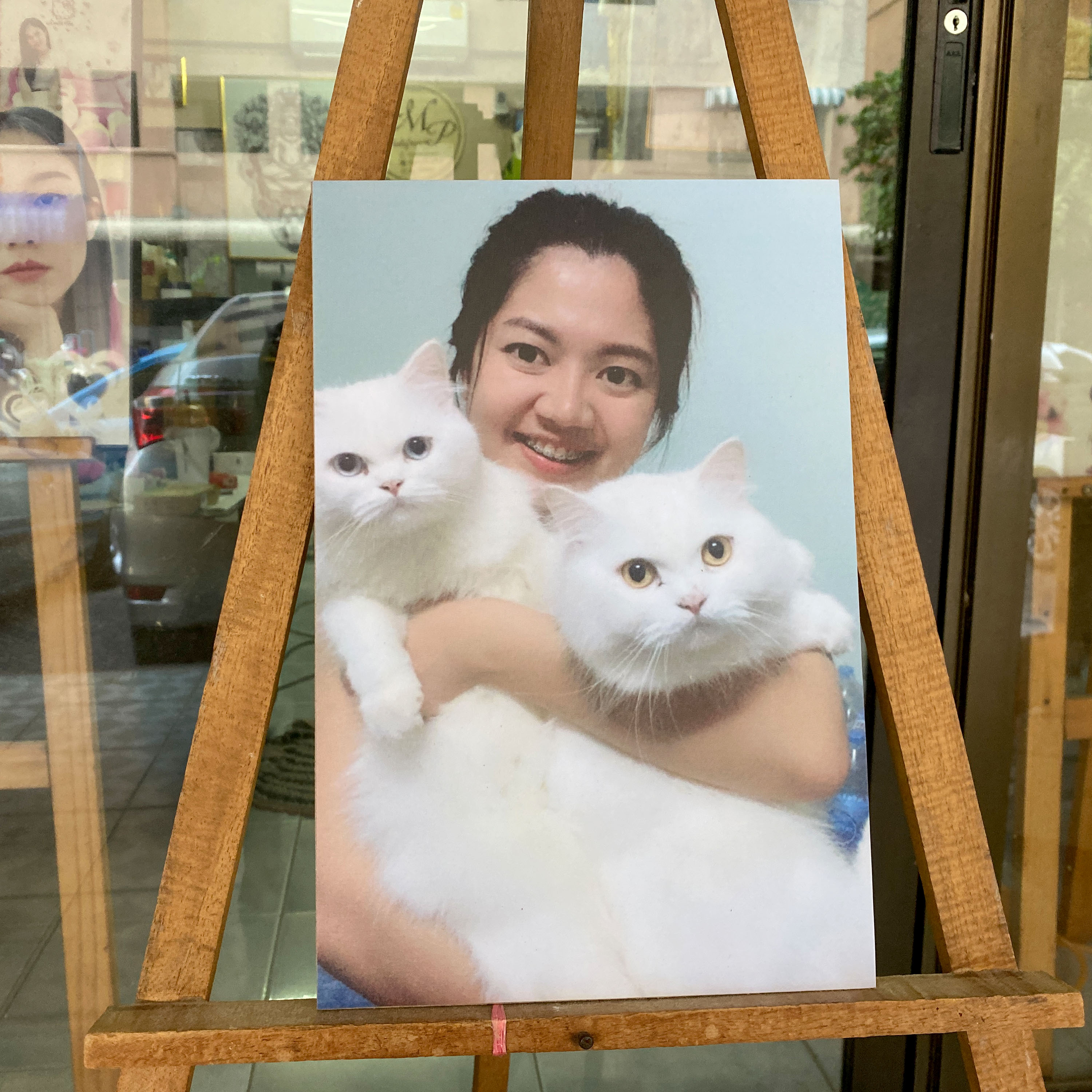 กรอบรูปลอยบอร์ดไดคัด 12x18นิ้ว