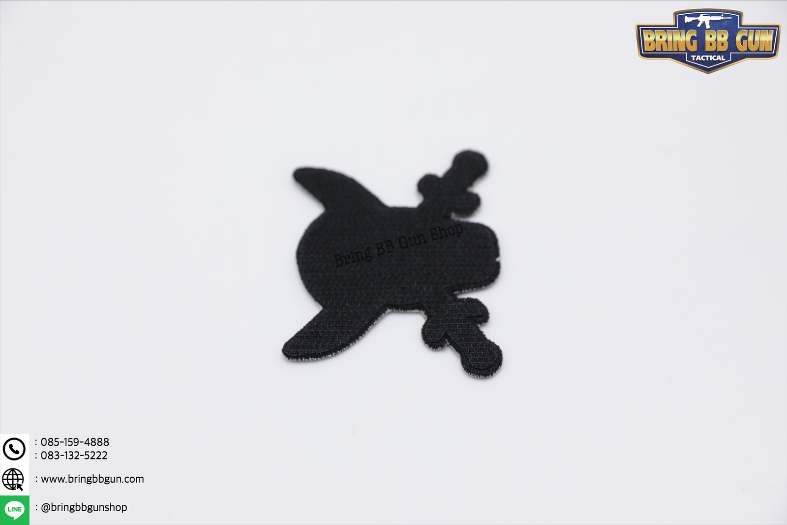 Patches (ด้านหลังมีตีนตุ๊กแก) ลาย หัวกระโหลก