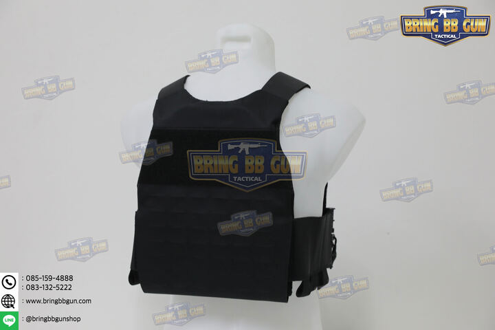 เสื้อเวส FCSK 3.7 (เสื้อเวส FCSK 3.0 + เพ้าแม็กกาซีน MK5 (5.56 แบบ3ช่อง)) (FCSK 3.7 Plate Carrier) (FCSK 3.0 + MK5 Front Flap)
