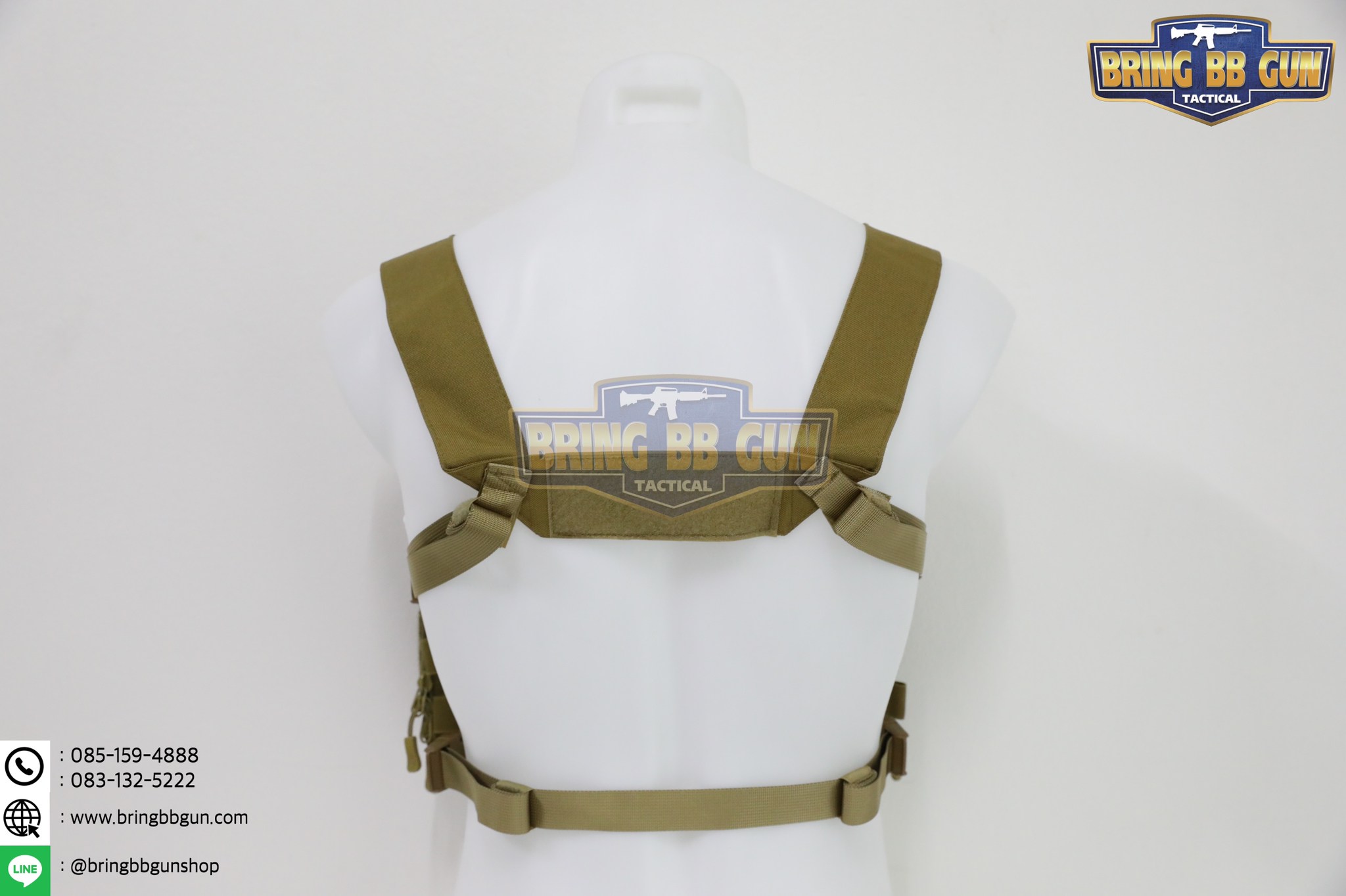เอี่ยม M4 Chest Rig สายโยงบ่า