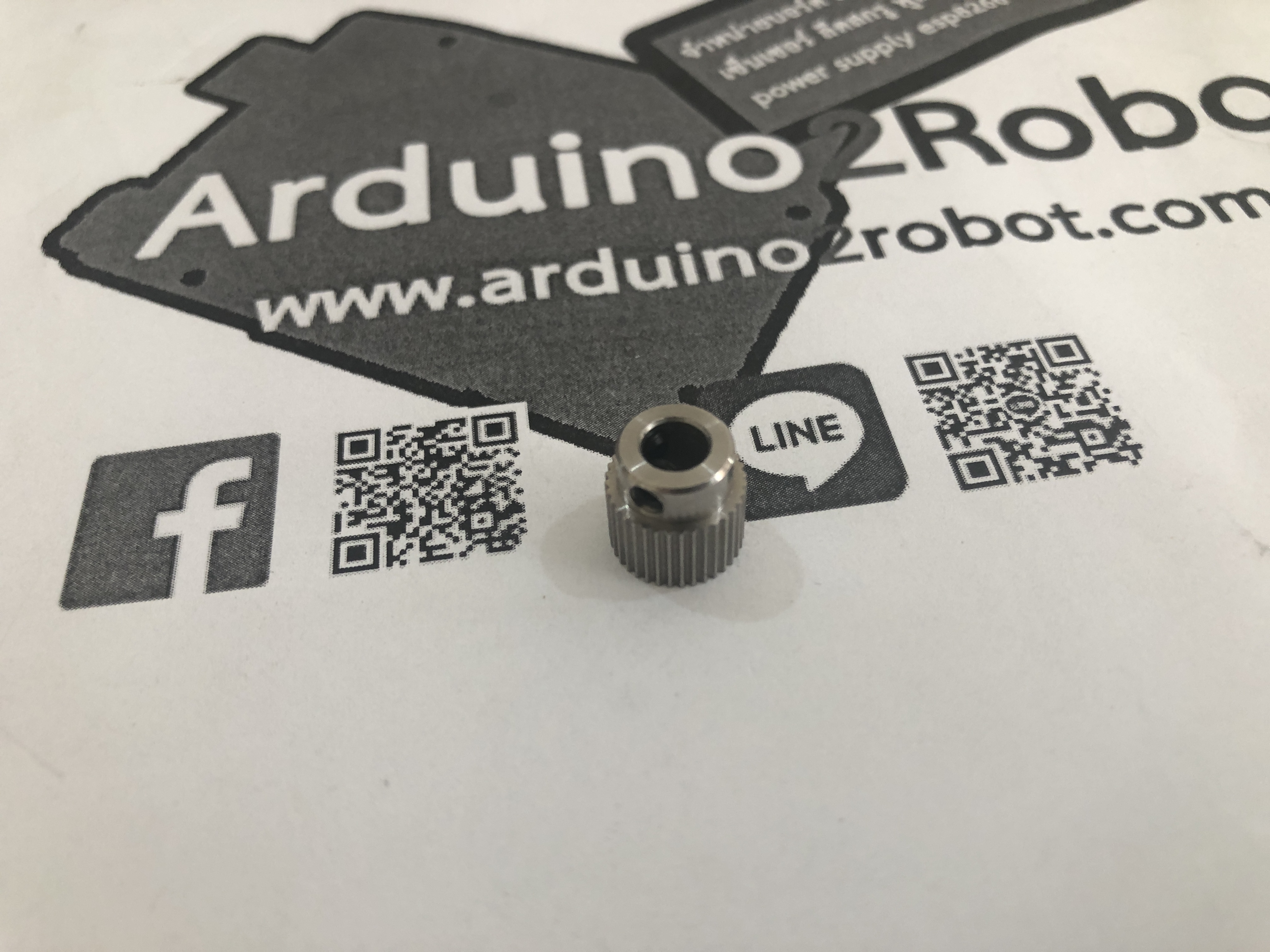 3D Printer Accessories 36 Teeth MK7 / MK8 Stainless Steel Planetary Gear Wheel Extruder Feed Extrusion Wheel