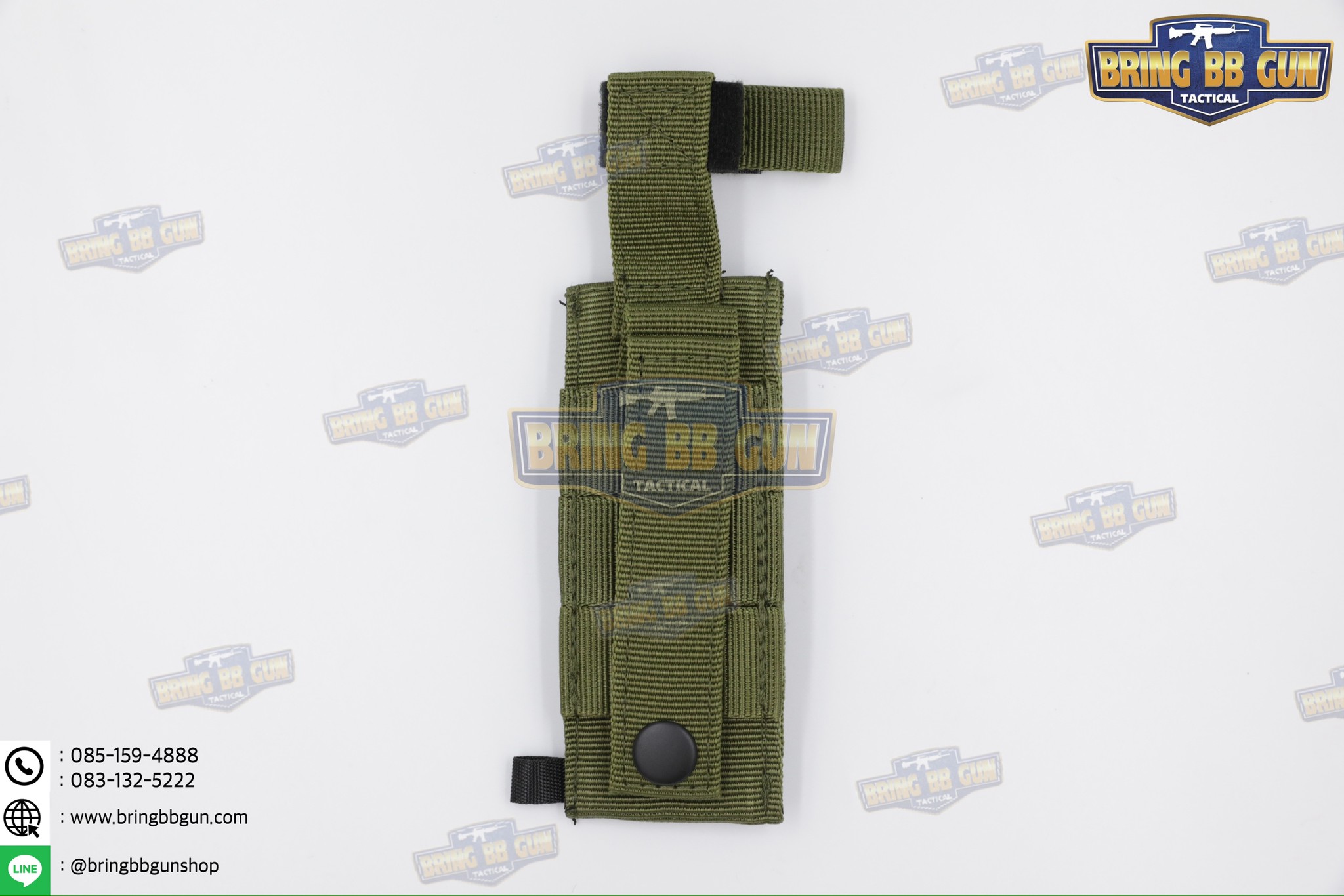 เพ้าผ้าใส่สายห้ามเลือด และ กรรไกรสนาม แบบเปลือย (ซองผ้าใส่ทูนิเก้+กรรไกรสนาม)