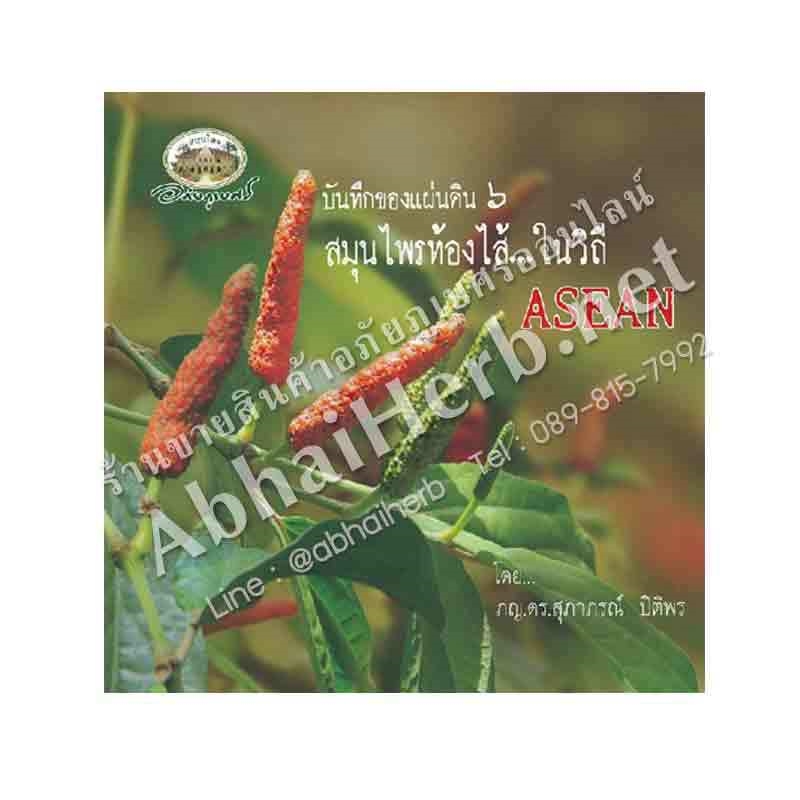 หนังสือ บันทึกของแผ่นดิน ๖ สมุนไพรท้องไส้ ในวิถี ASEAN (สินค้า Pre-order จัดส่งภายใน 7-10วัน)