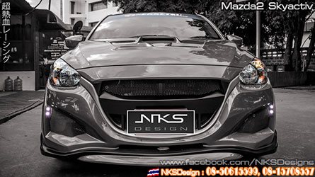 MAZDA 2 SKYACTIVE SEDAN GTR RAW WORK COMPLETE SET (NKS DESIGN)