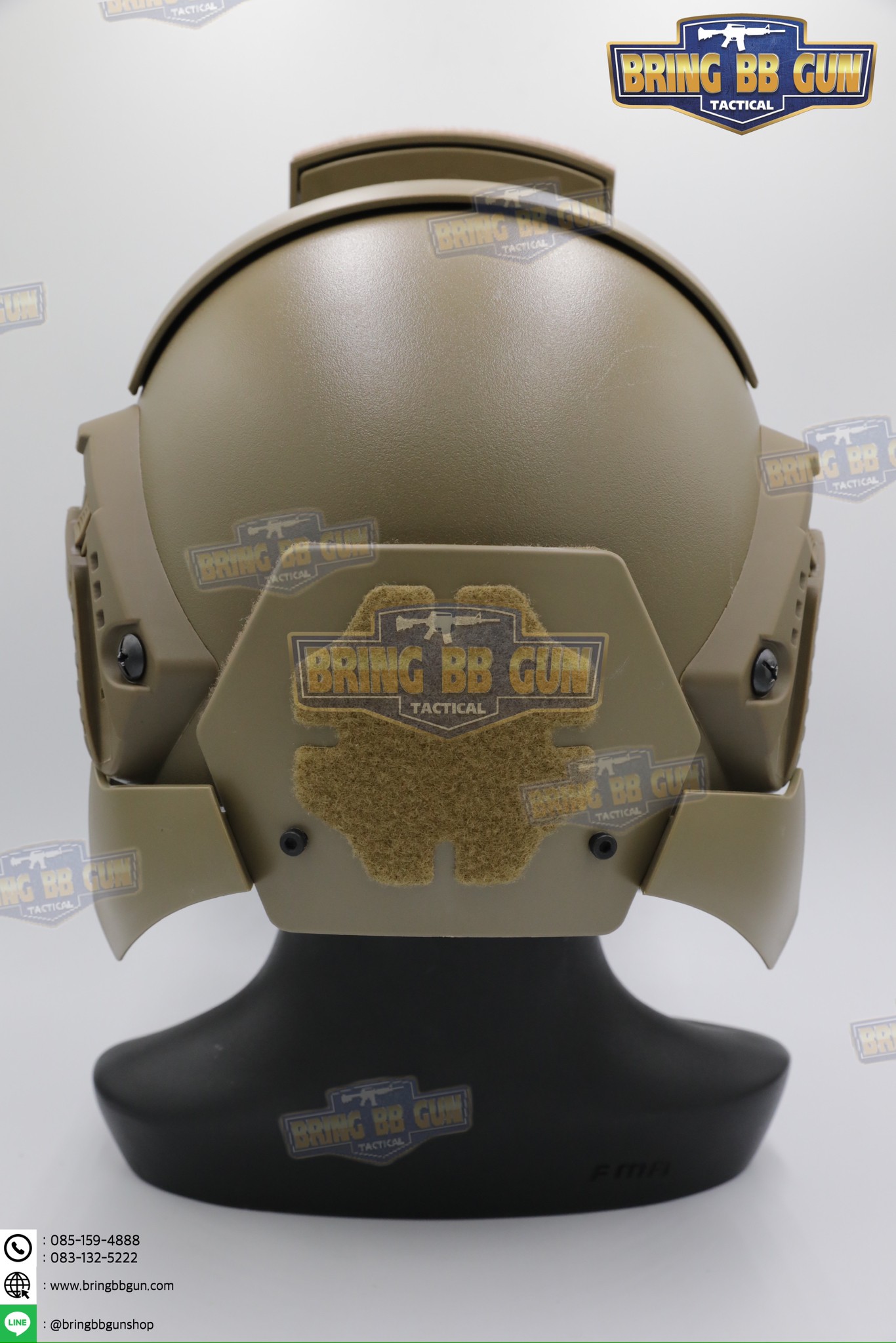 หน้ากากเต็มใบ Medieval Iron Warrior (หน้ากาก+หมวกฟาส)