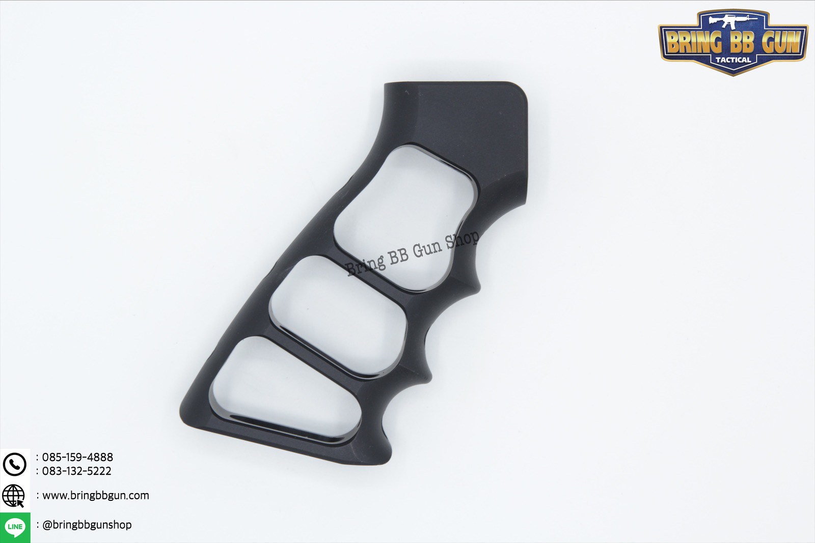 กริ๊ปมือหลัง งานCNC ยี่ห้อ 5KU (กริ๊ปมือแก็ส) น้ำหนัก : 122 กรัม สำหรับปืน : ตระกูล M4/M16,AR15,AR9,Derya MK12