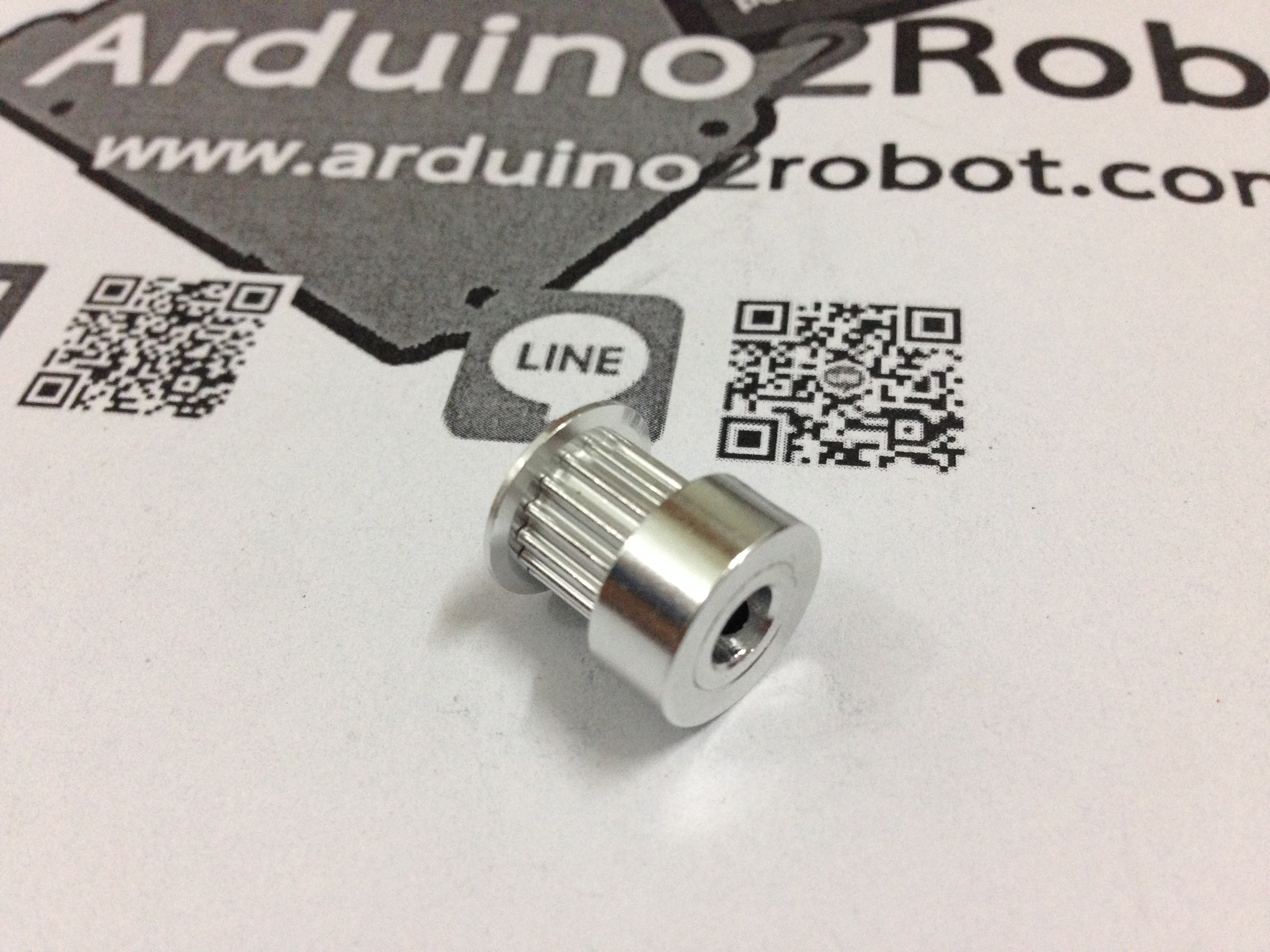 2GT Timing Pulley 16 ฟัน สำหรับสายพานกว้าง 6mm (ใส่แกน 5mm)