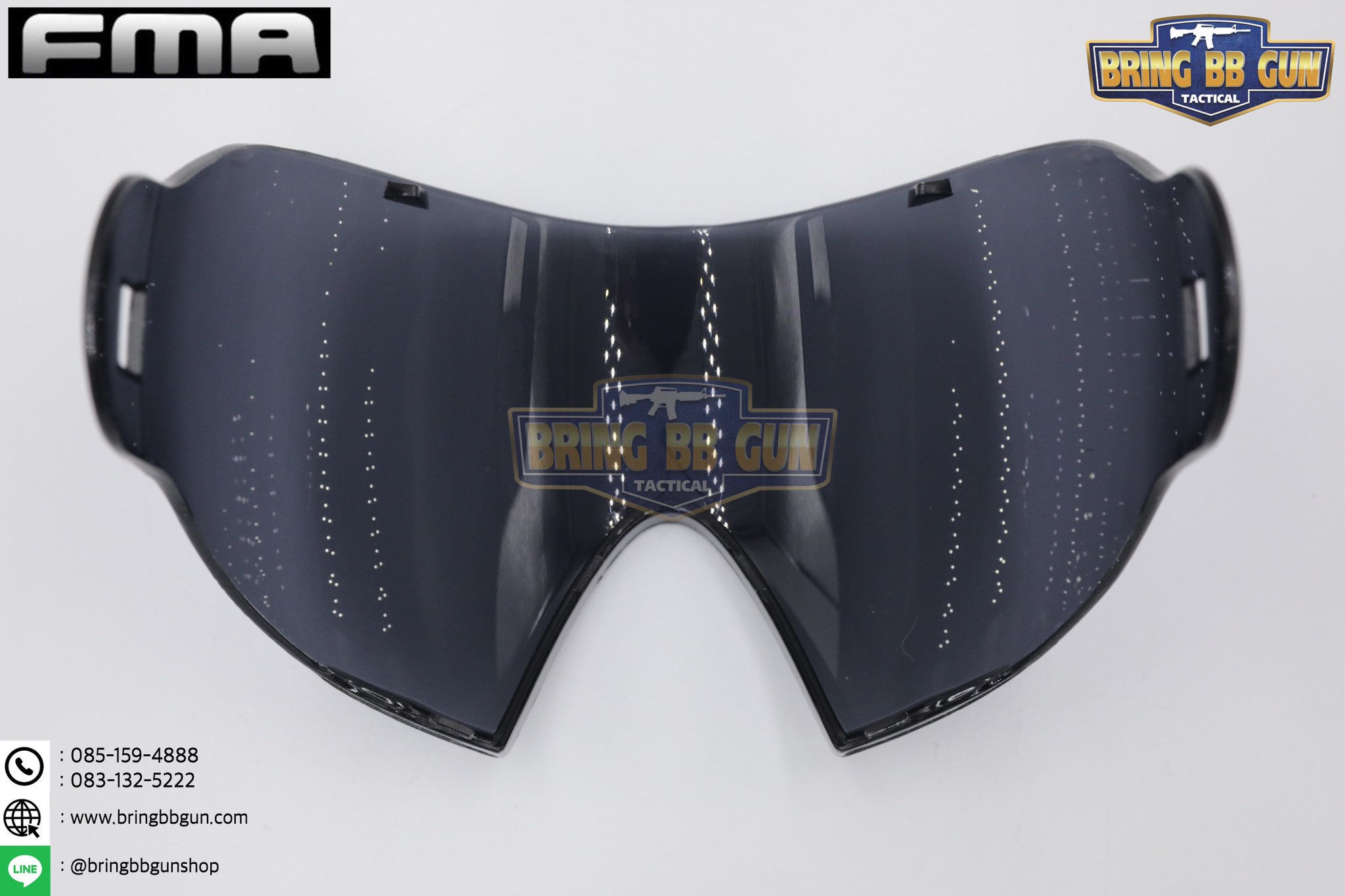 เลนส์หน้ากาก F1 ยี่ห้อ FMA รุ่น เลนส์1ชั้น