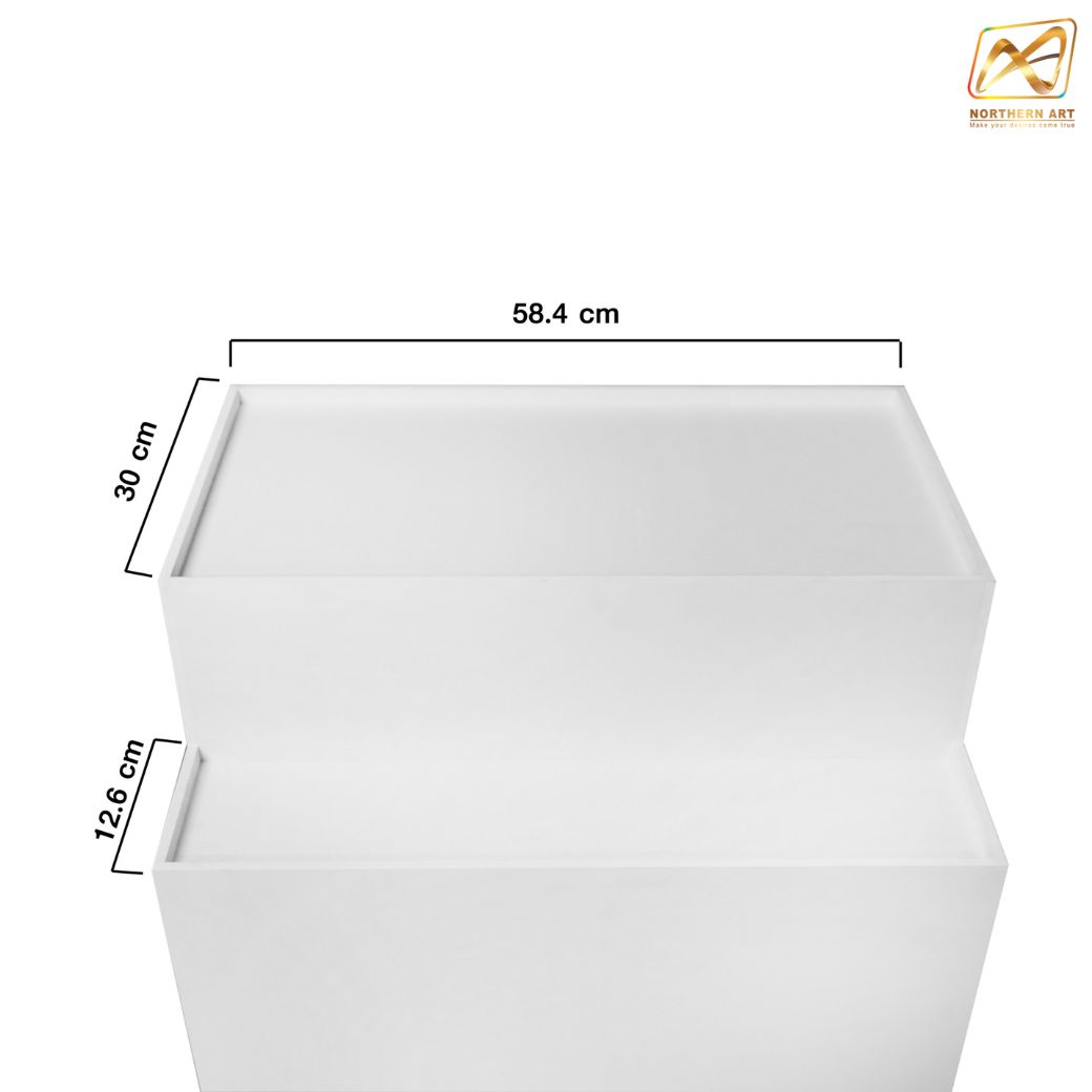 เกมส์ CARNIVAL หมุนวงล้อ พร้อมชั้นวางสินค้า แบบขั้นบันได 2 ชั้น ขนาด (W)60 x (D)45 x (H)165 ซม.