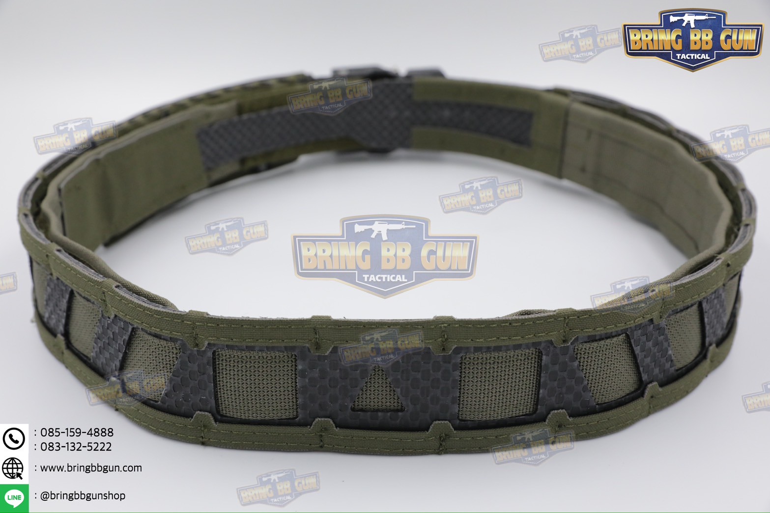 เข็มขัดแม่เหล็กยุทธวิธี Magnetic Battle Belt (เข็มขัด Tactical ทรง Magnetic Battle Belt) (เข็มขัด2ชั้น) (Magnetic Battle Belt) (Tactical Belt) (Agilite)