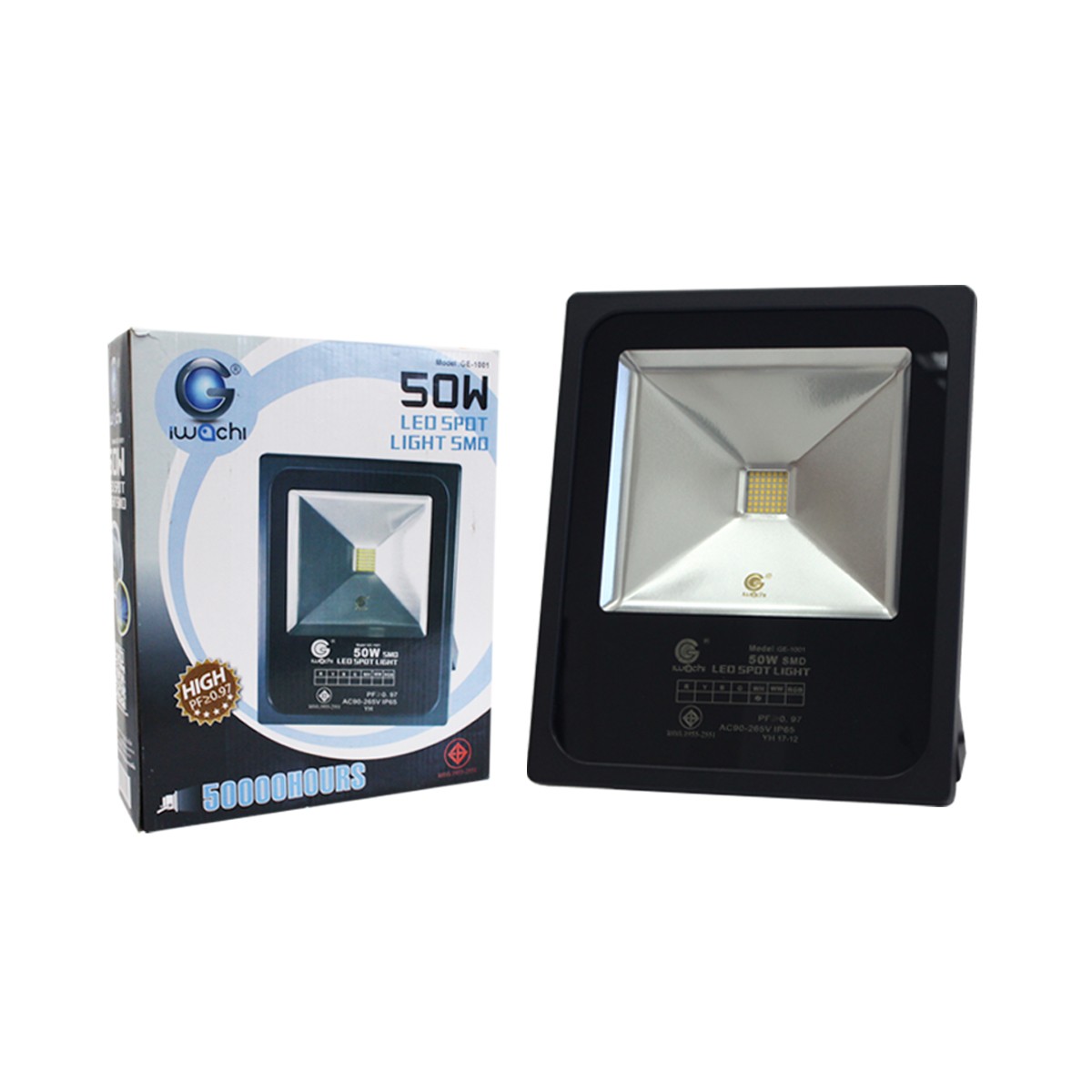 IWC-SPL-50W สปอร์ตไลท์ แสงขาวและแสงวอร์มไวท์