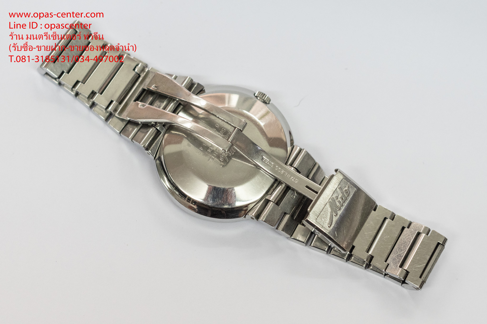 นาฬิกา Mido ชาย Auto รุ่น Commander 8269 เรือนเงิน หน้าเงิน ของแท้ เดิมทั้งเรือน พร้อมใช้งาน