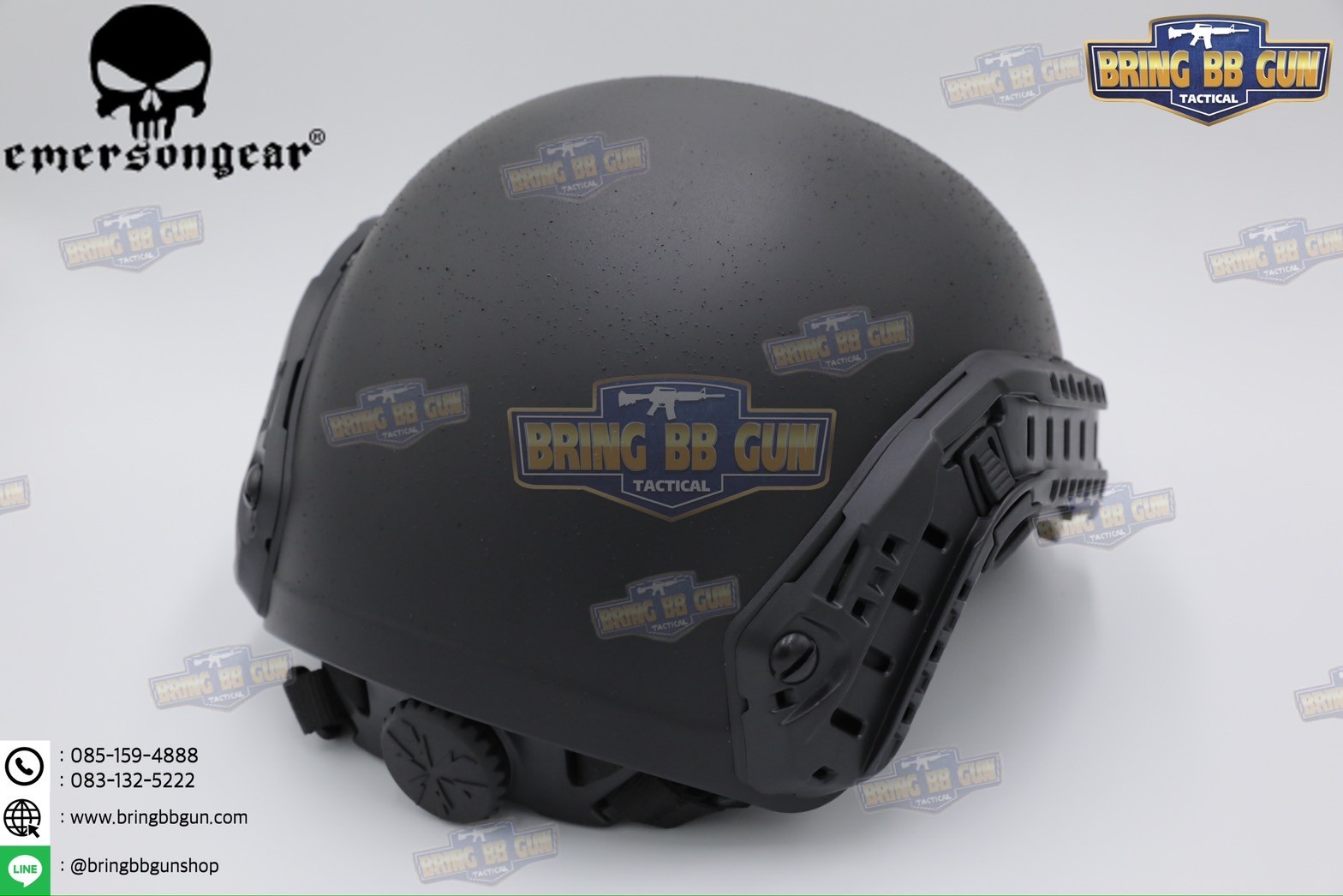 หมวก FAST SF SUPER HIGH CUT ยี่ห้อ Emerson (Emersongear Fast SF Super High Cut Tactical Helmet) (Ultra High Cut) (Super High Cut) (Tactical Helmet) (OPS-C)