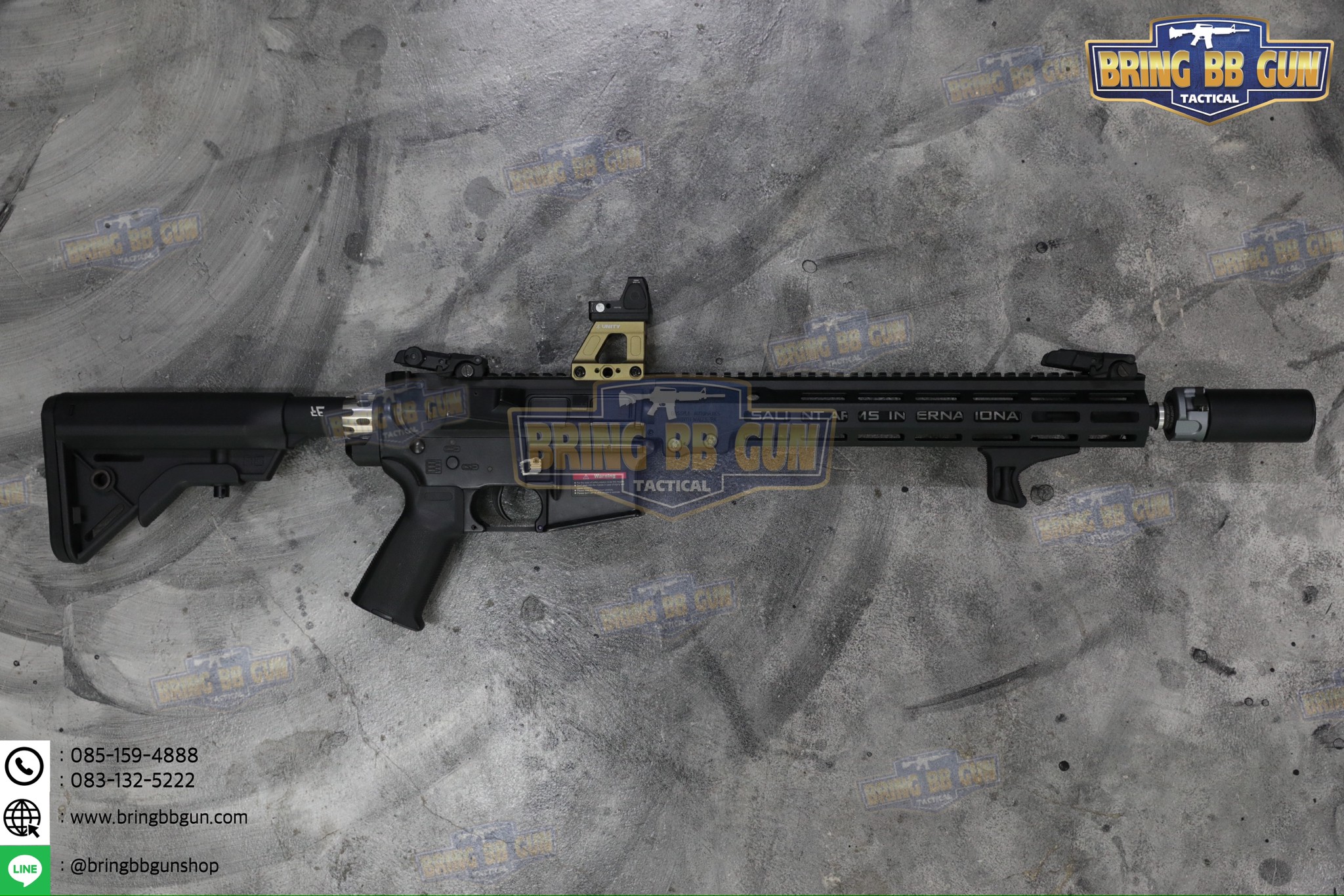 ขาจับดอท Unity FAST MRDS + เพลทติดดอท RMR (Unity FAST MRDS)