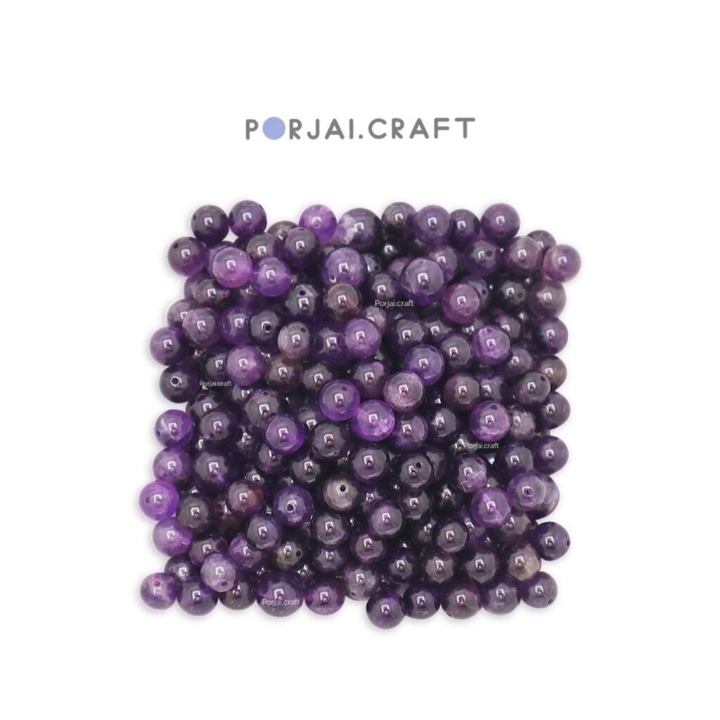 Amethyst Beads ลูกปัดอเมทิสต์