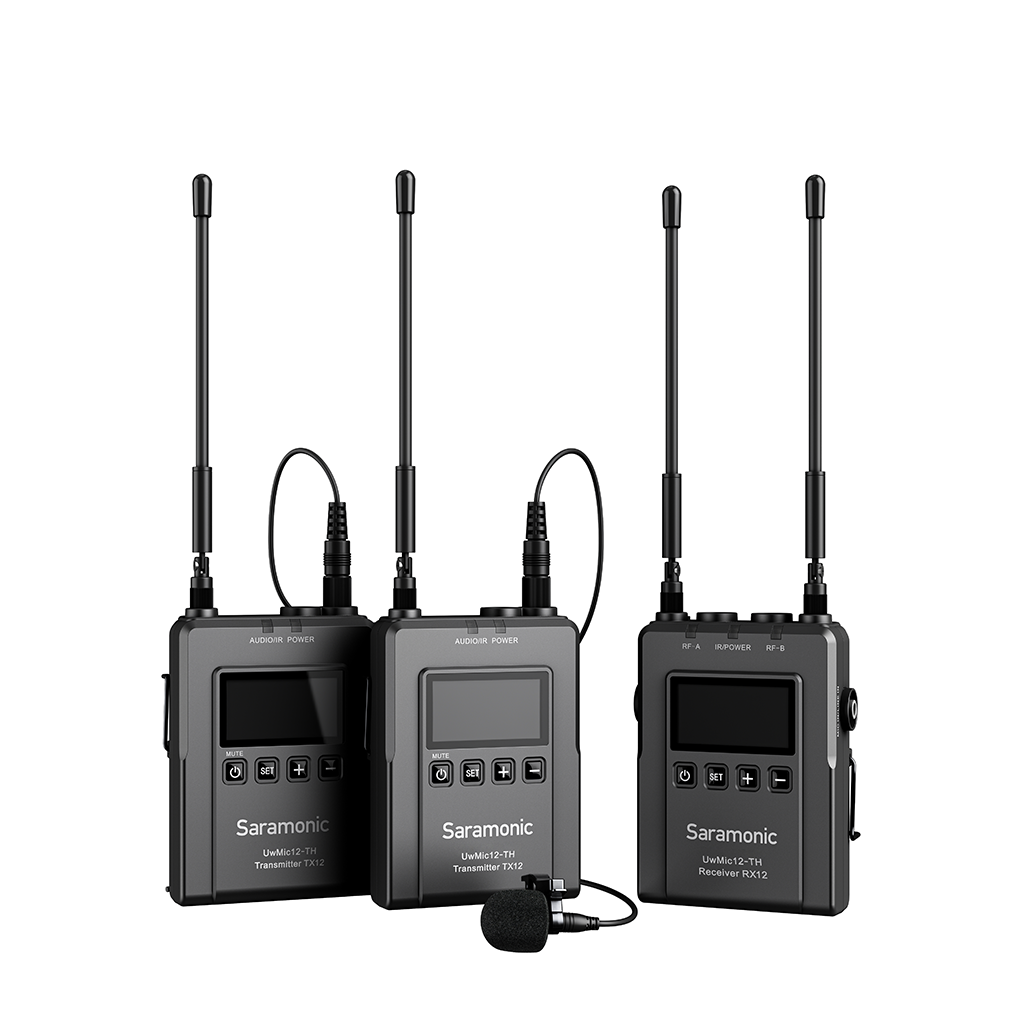 ไมโครโฟนไ้ร้สาย Saramonic UwMic12TH Kit2 Wireless Microphone