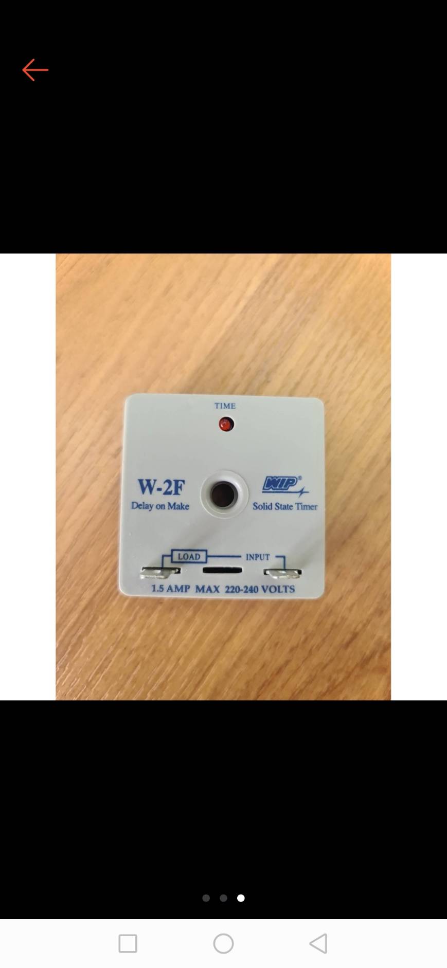 0000128 ทามเมอร์ ไทม์เมอร์ หน่วงเวลา W-2F Delay on Make