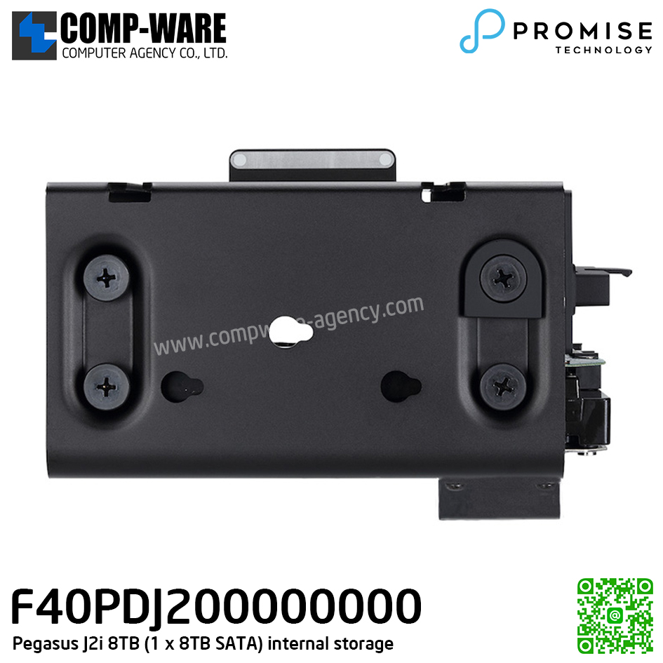 Promise Pegasus J2i 8TB (1 x 8TB SATA) internal storage [P/N: F40PDJ200000000] รับประกัน 3ปี