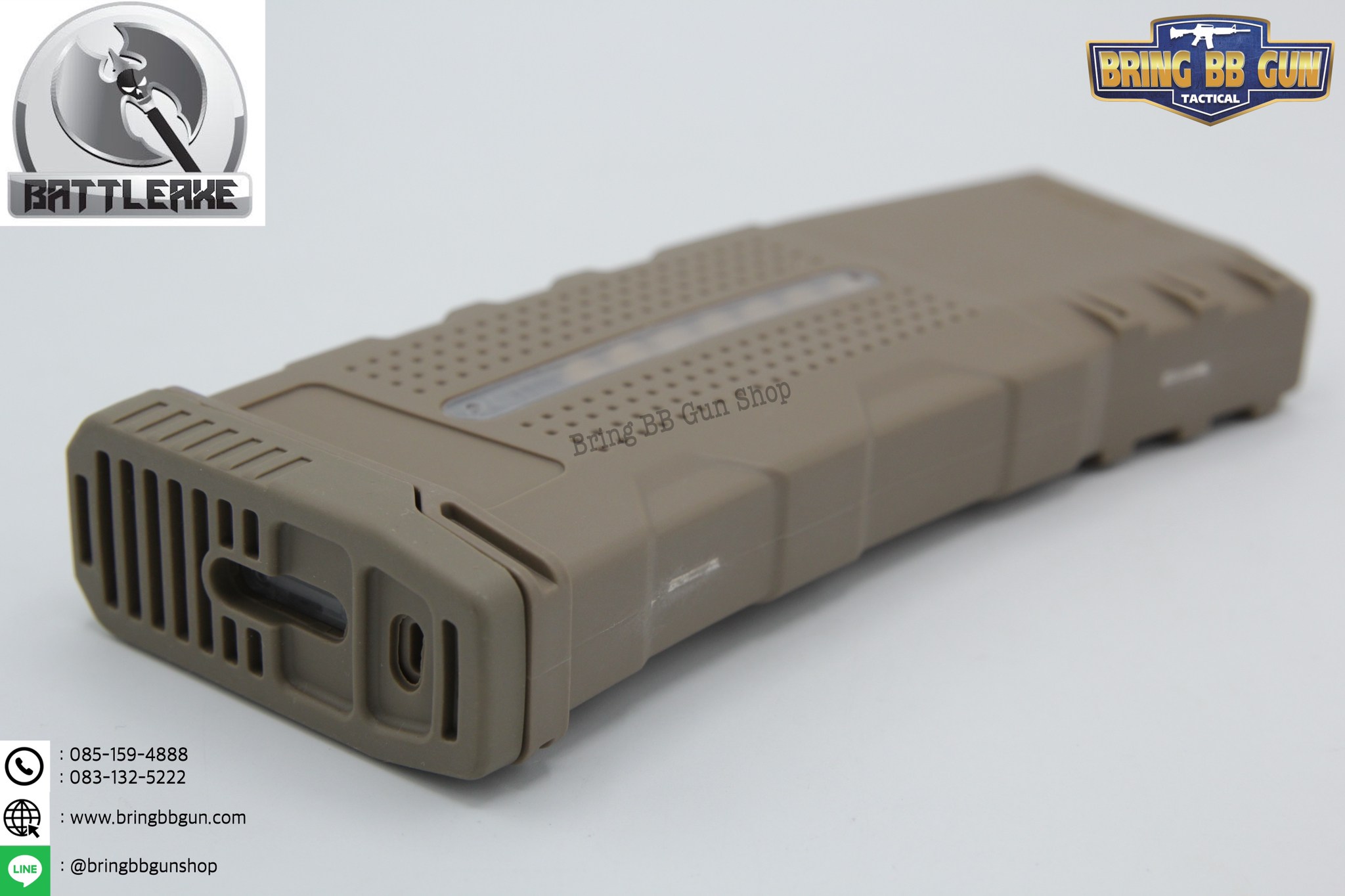 แม็กกาซีน M4 ยี่ห้อ Battle Axe แบบstand ❌ไม่ต้องปั่น❌มี4ทรงให้เลือก ทรง P-mag / ทรง EPM / ทรง 002 / ทรง IMI Lancer