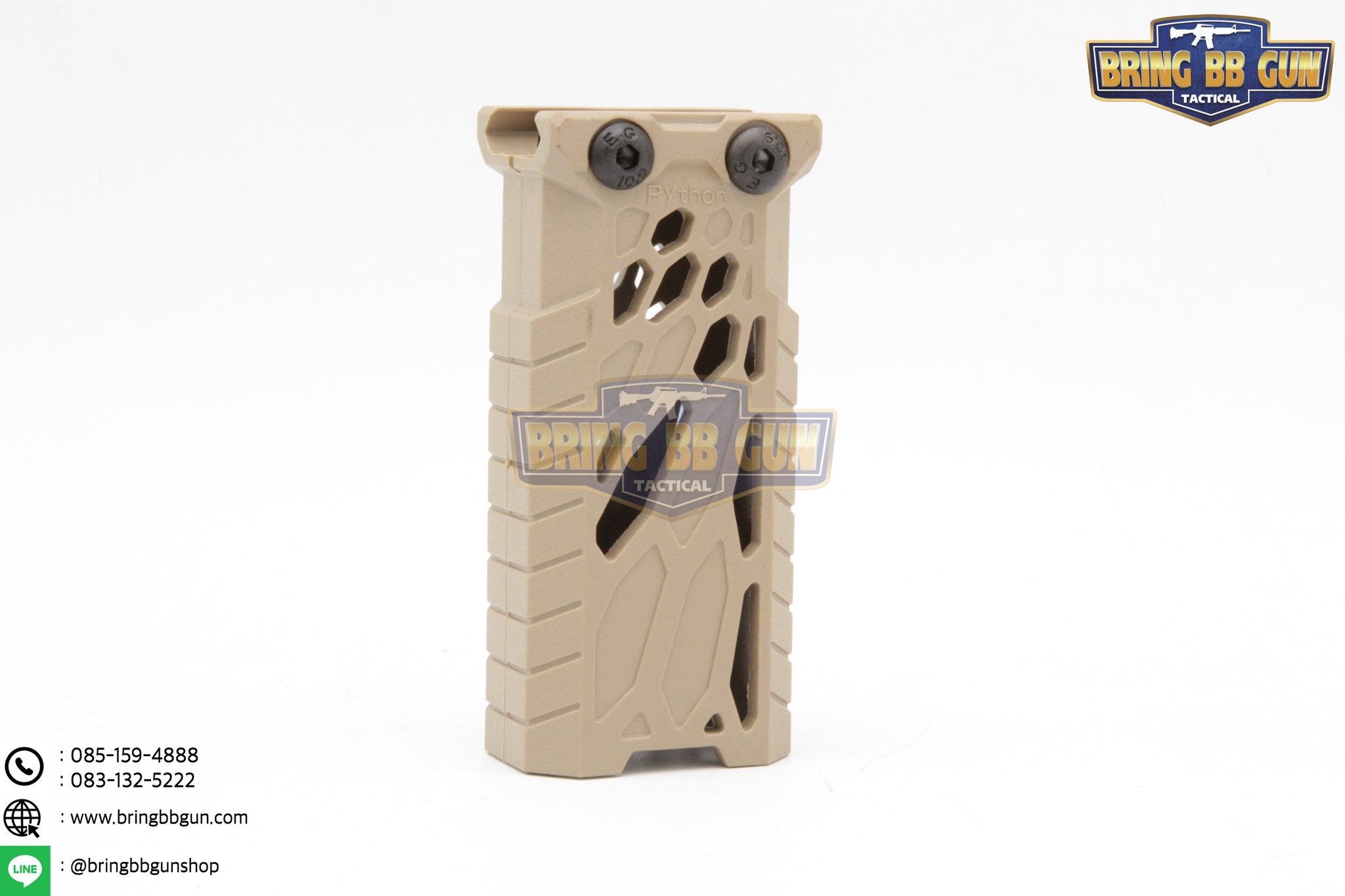 กริ๊ปมือหน้า ยี่ห้อMGPCQB (กริ๊ปมือหน้าฉลุลาย)