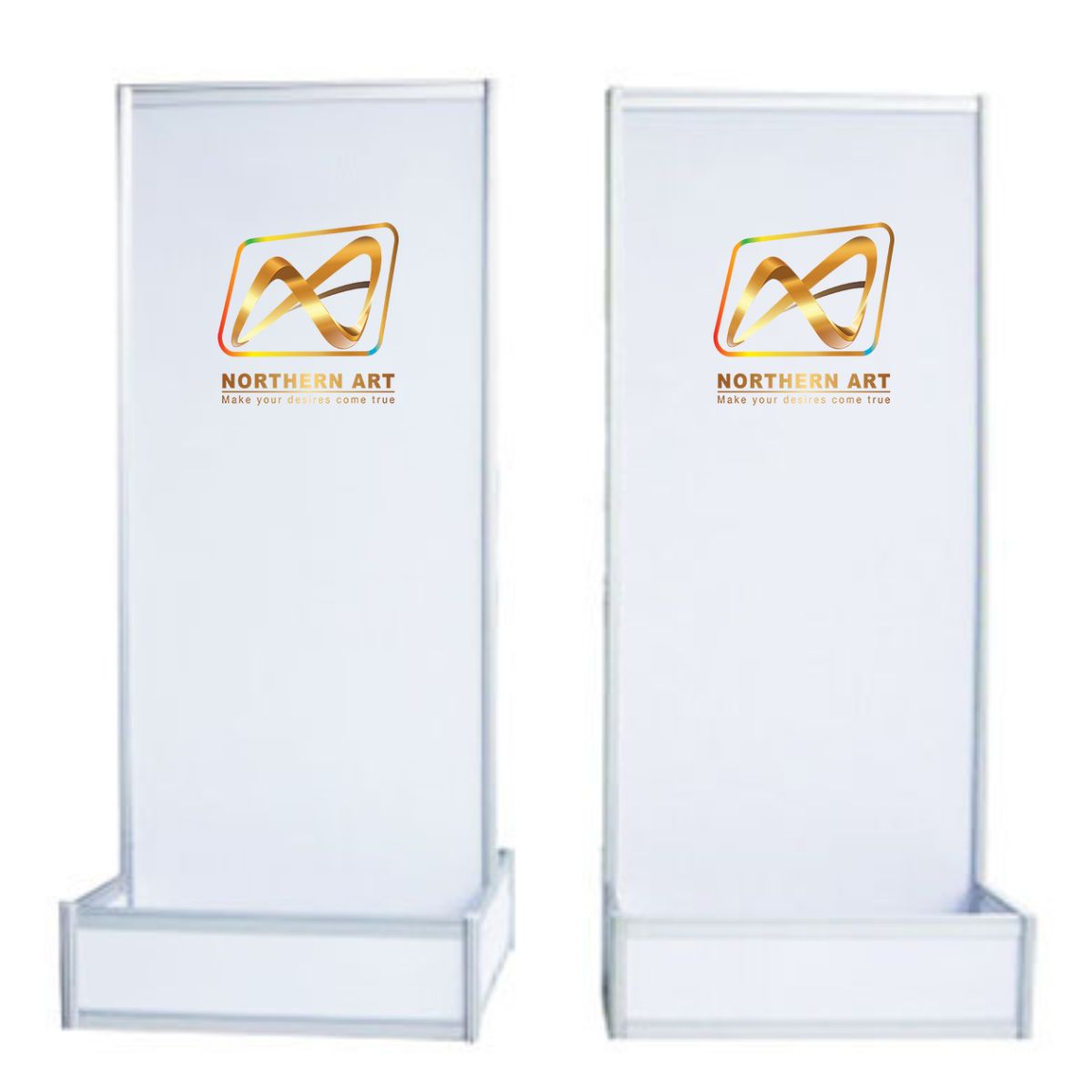 บอร์ดนิทรรศการ พร้อมBOX ขนาด 100x200 ซม.