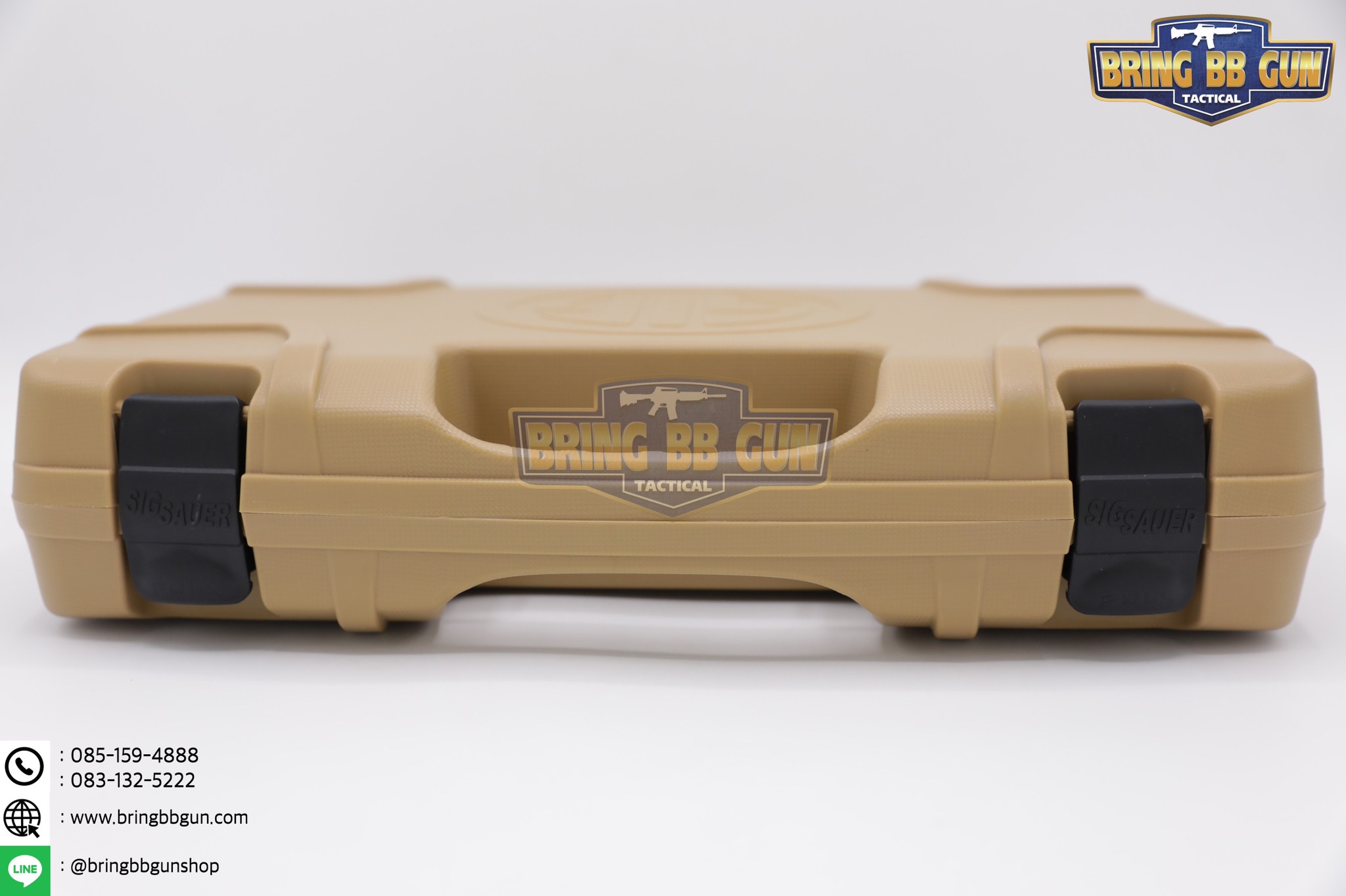 กล่องปืนสั้น Sig Sauer (กล่องปืนสั้น B10) (เคสกันกระแทรก) (Lockable Pistol Case)