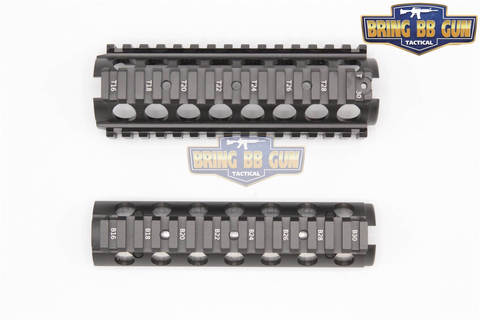 ชุดหน้า M4 CQB (มีแผ่นแอลู) ระบบรางPicatinny ความยาว 7”