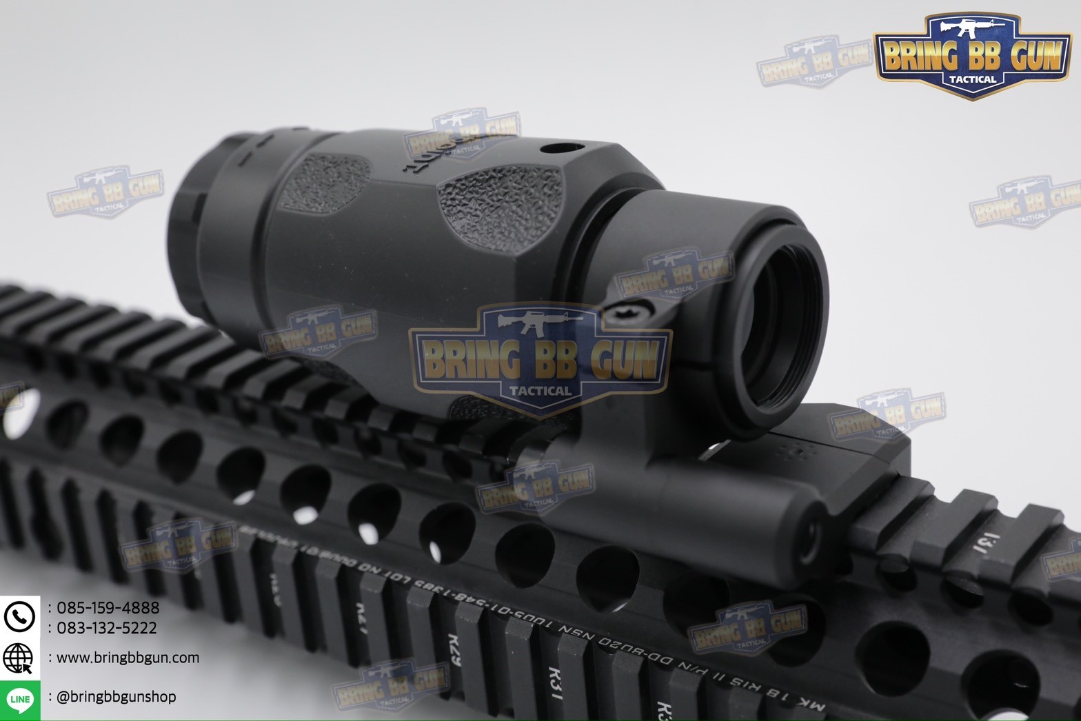 ขาจับดอท+ขาจับซูมหลังดอท Arisaka (แบบ Low) (สำหรับดอท Aimpoint Micro T1/T2 และ ซูมหลังดอท Aimpoint) (Low Aimpoint Micro Mount) (Low Magnifier Mount) (Aimpoint T-2 Magnifier Mount) (Red Dot Flip Mount) (RDF) (Micro Footprint) (Optic Mount)