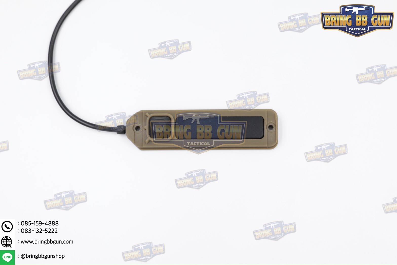 สวิตช์หางหนู Dual Function Wire Switch Pro (3in1) (สวิตช์หางหนูแบบถอดเปลี่ยนหัวแจ็คได้) (Dual Function Wire Switch PRO) (Remote Dual Swwitch For WeaponLights)