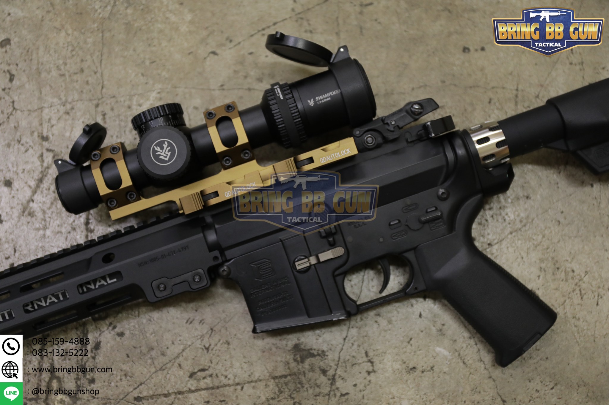 ขาจับกล้อง SPR Recon QD วง25-30mm. (ขาจับกล้อง ปลดไว) (QDautolock)