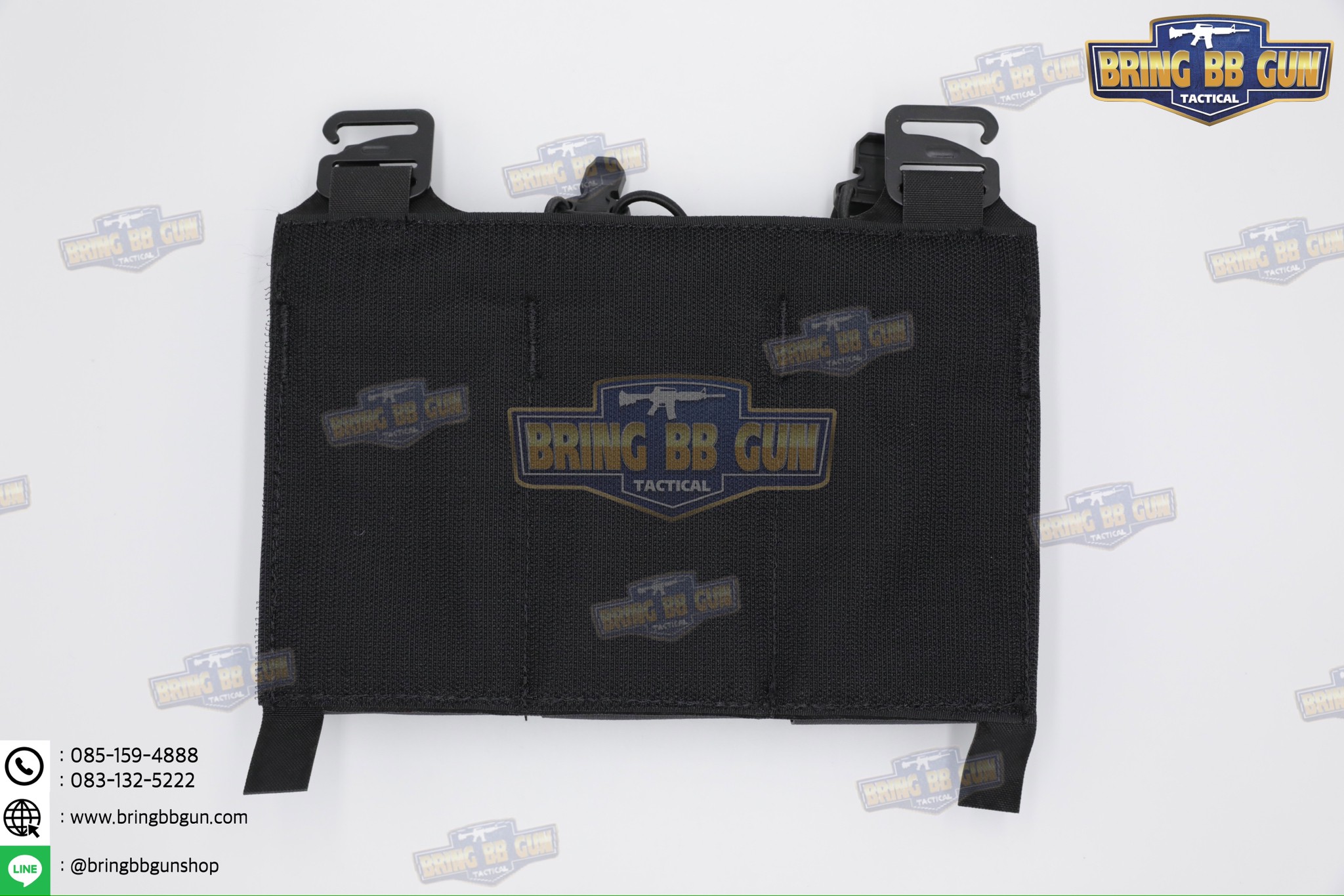 เพ้าแม็กกาซีน KTAR (5.56 แบบ3ช่อง) (V5 PC Triple Mag Plate) (G Buckle + Velcro) (Ferro Concepts KTAR Front Flap) (KTAR Front Flap)