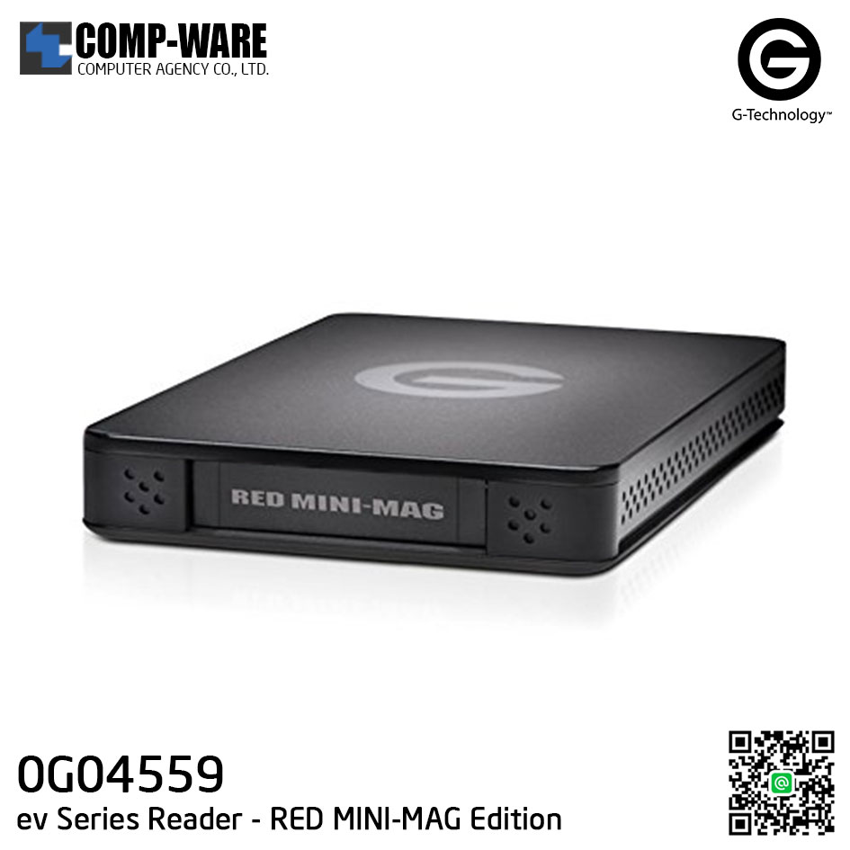 G-Technology ev Series Reader RED MINI-MAG Edition - 0G04559