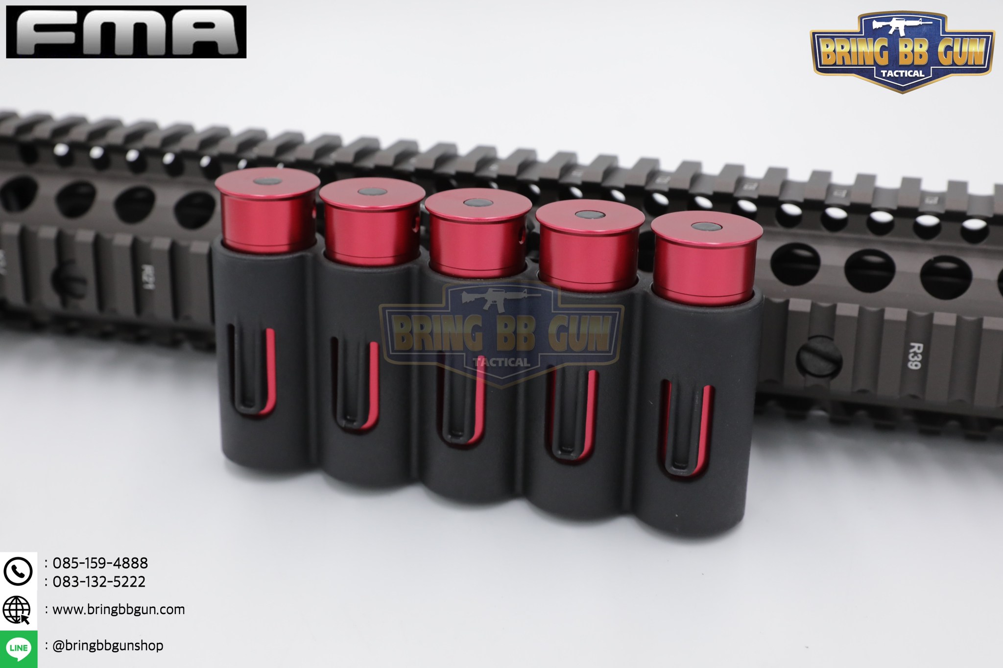 แผงกระสุนลูกซองแบบติดราง ยี่ห้อ FMA (FMA SH-5 Shell Holder)