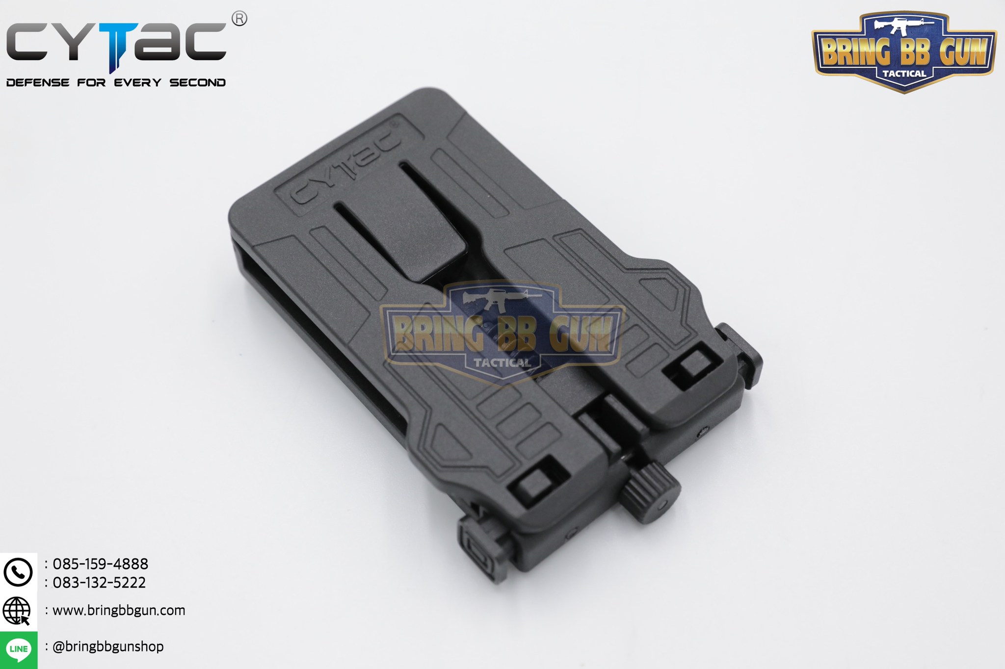 เพลตร้อยเข็มขัด แบบ Teklok ยี่ห้อ Cytac (Belt Clip) (Teklok)