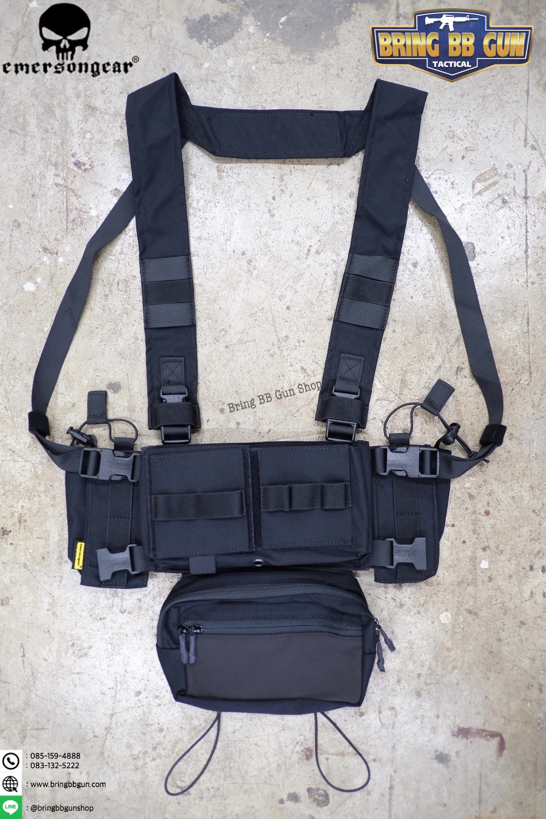 Micro Fight Chissis MK3 Chest Rig ยี่ห้อ Emerson