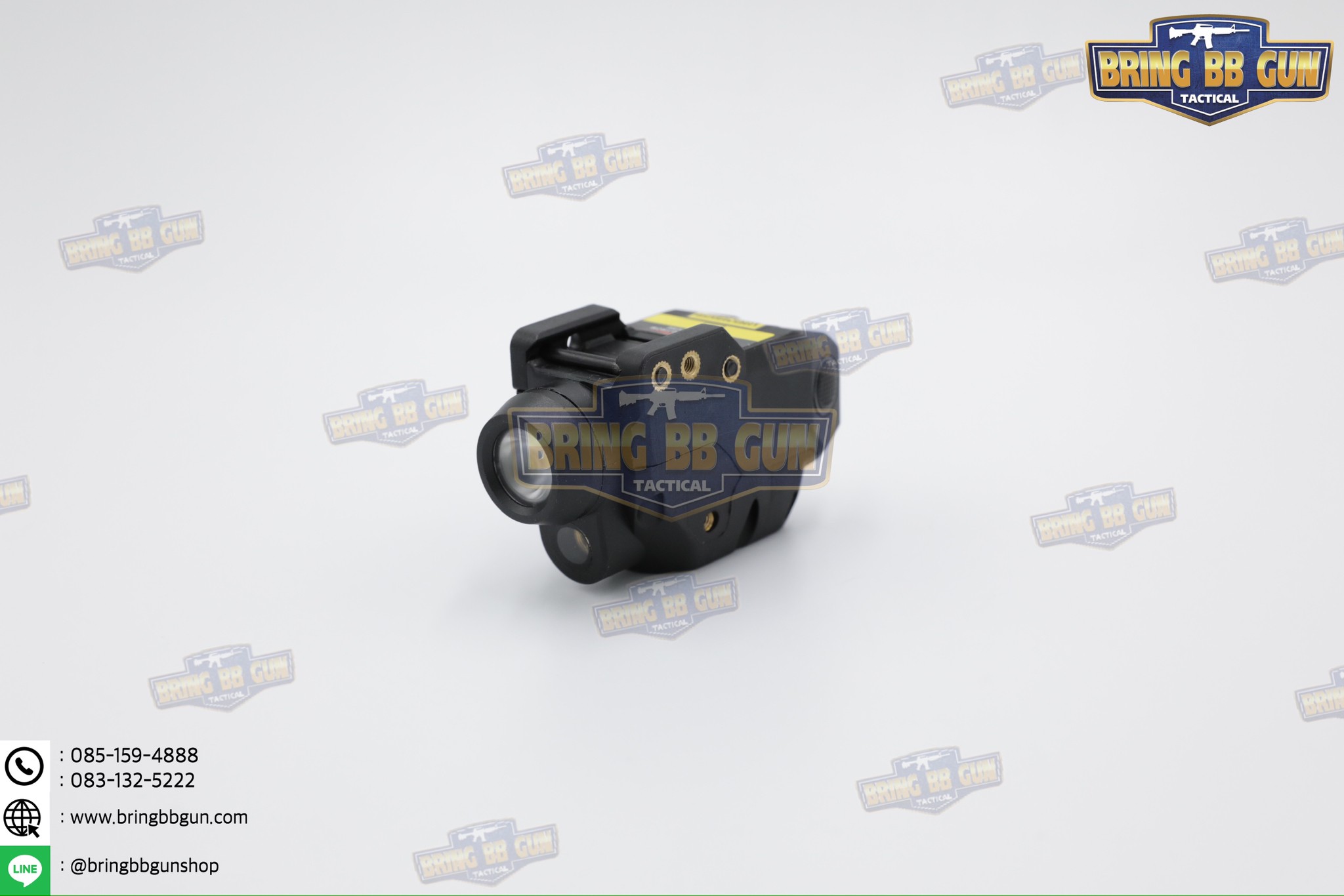 ไฟฉายและเลเซอร์ ติดปืน รุ่น B106 หัวชาร์จไฟ USB Type-C