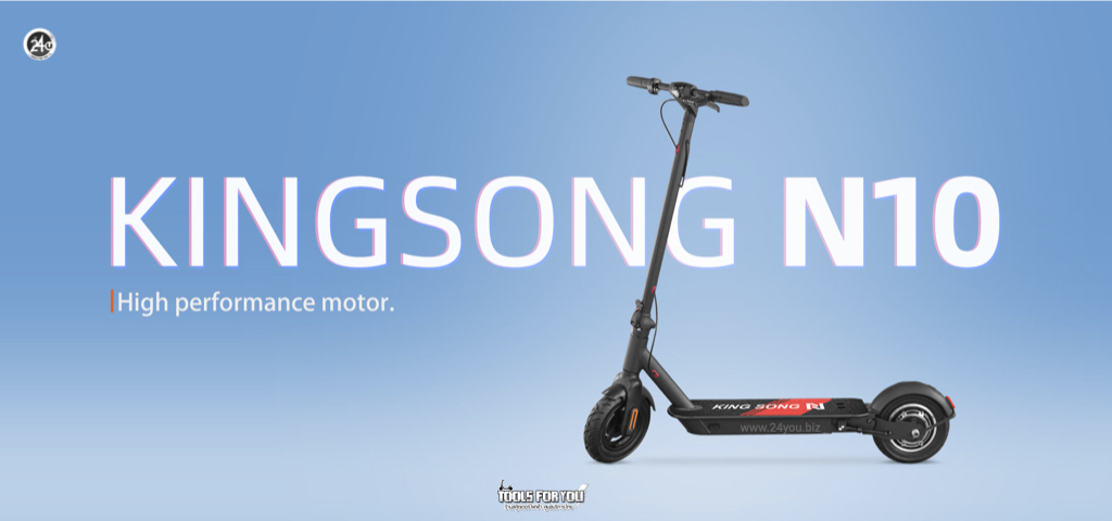 Kingsong N10 600W 48V 9.6Ah สกู๊ตเตอร์ไฟฟ้า ประกันศูนย์ 1 ปี + After service︳24YOU